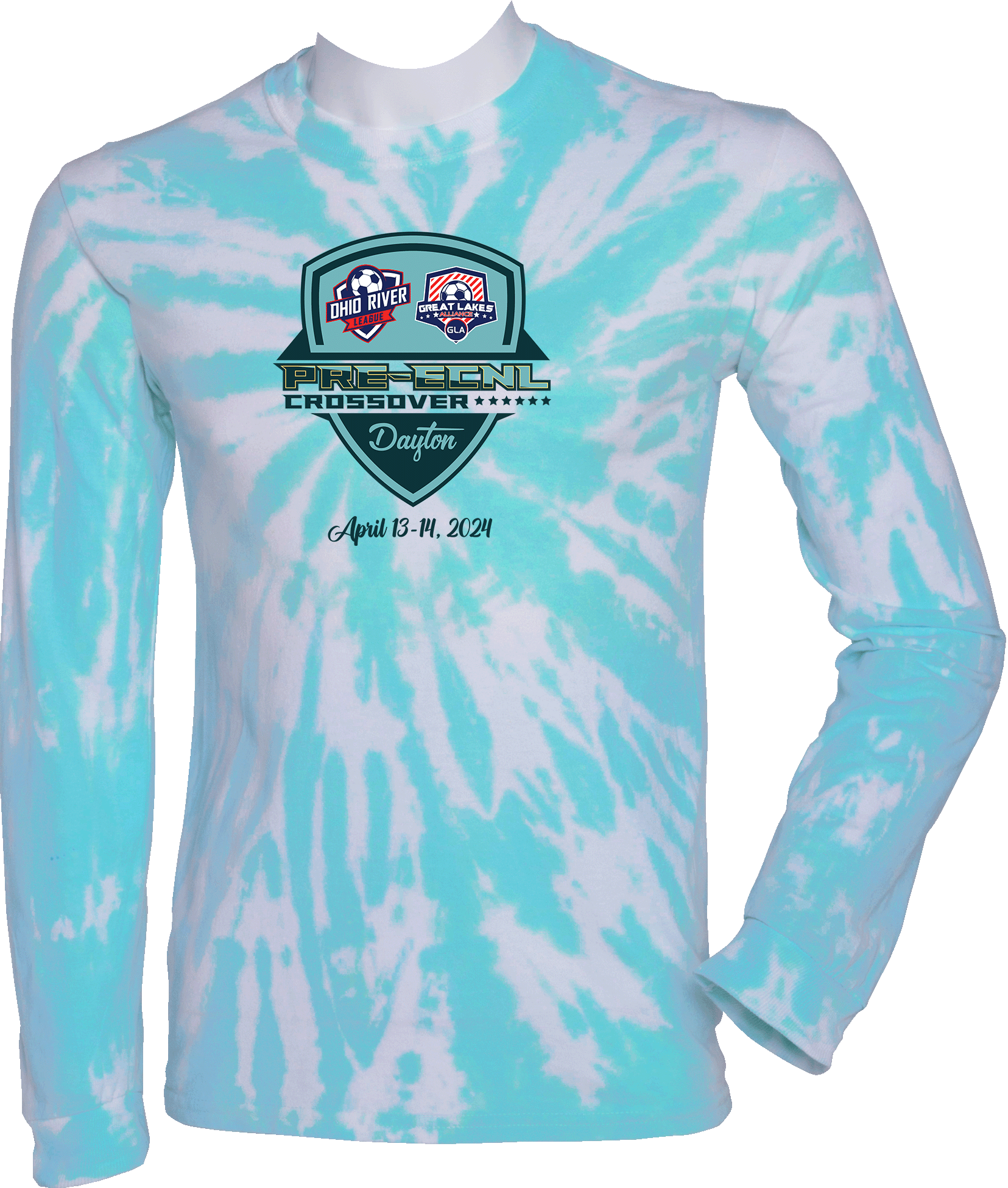 Tie-Dye Long Sleeves - 2024 Pre-ECNL Crossover Spring