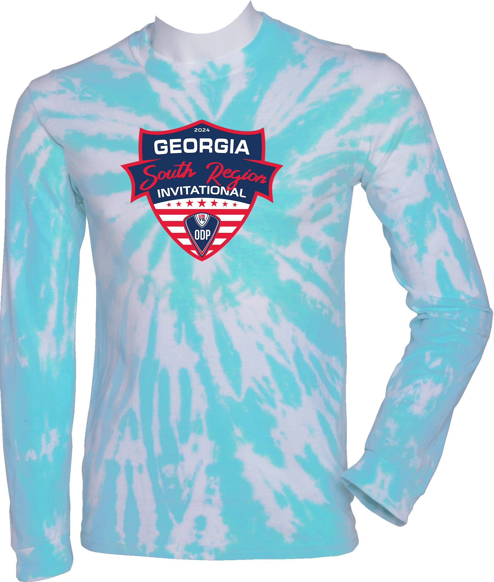 Tie-Dye Long Sleeves - 2024 USYS ODP GA South Region Invitational