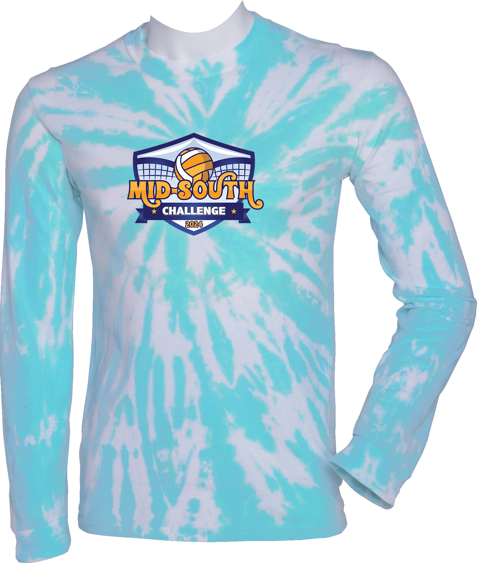 Tie-Dye Long Sleeves - 2024 Mid-South Challenge