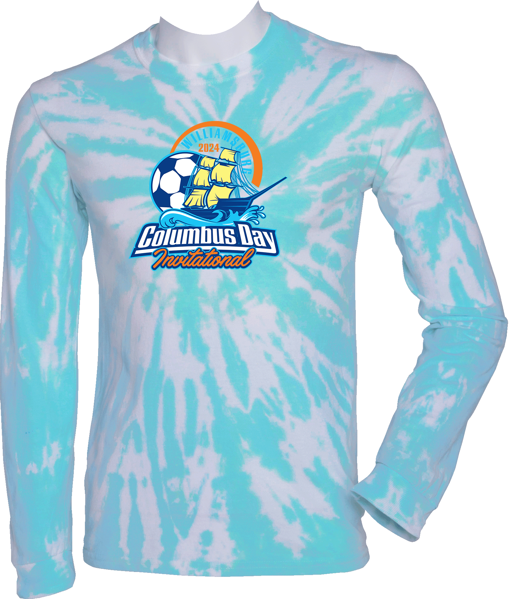 Tie-Dye Long Sleeves - 2024 Williamsburg Columbus Day Invitational