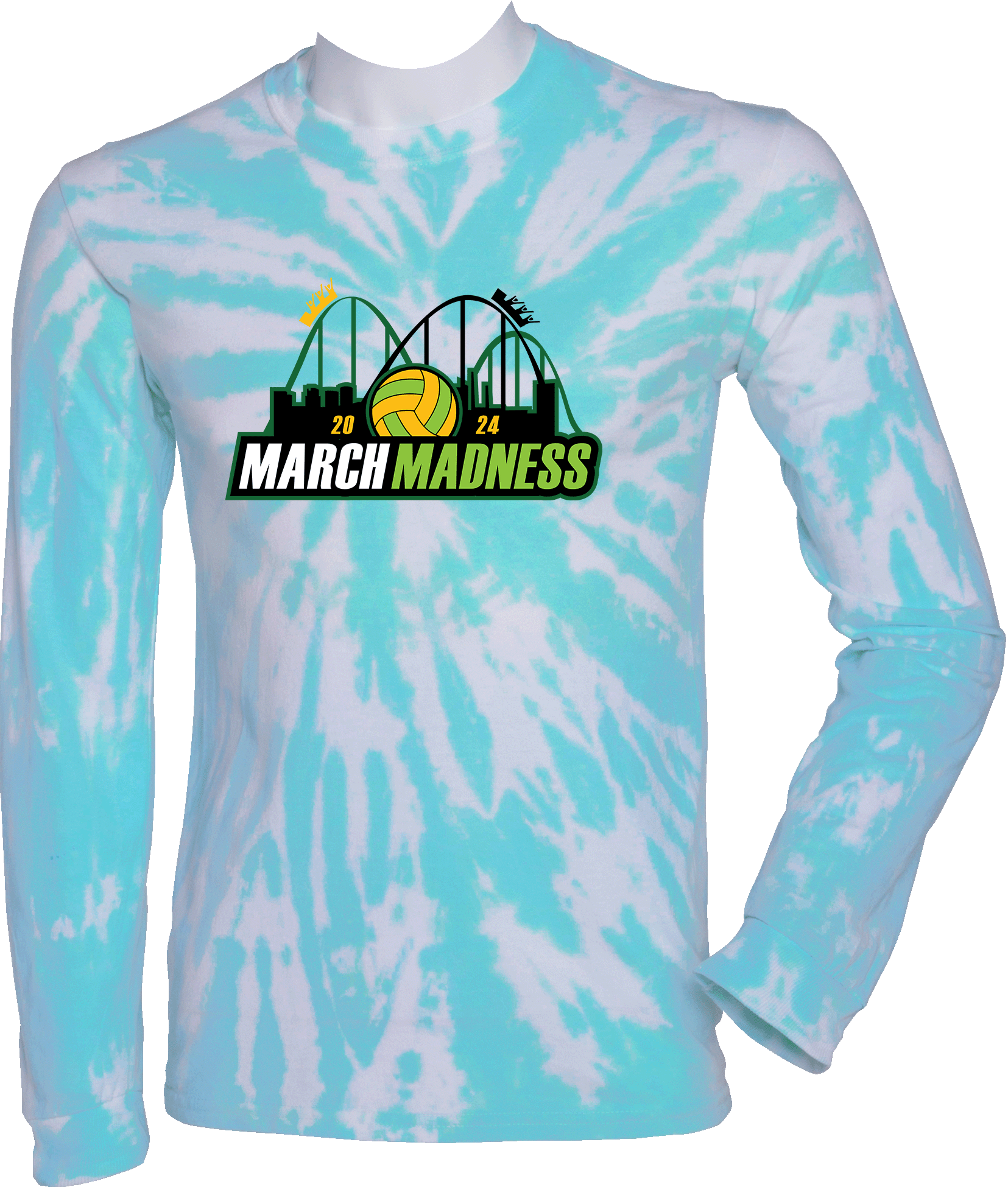 Tie-Dye Long Sleeves - 2024 March Madness