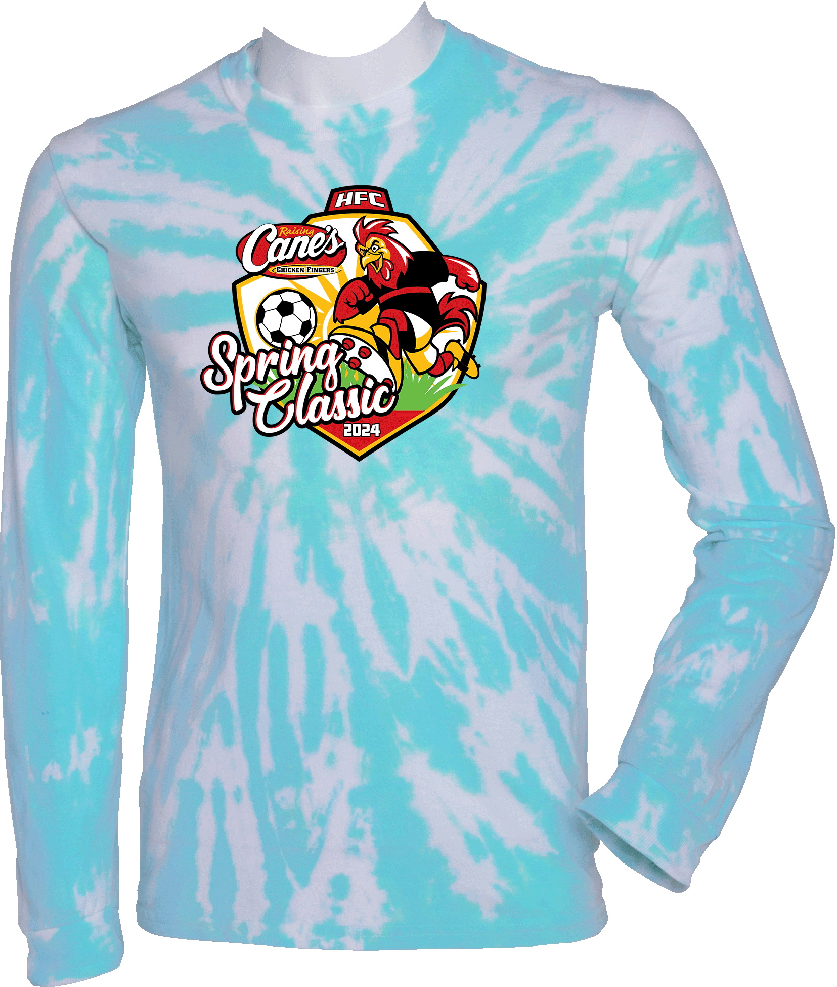 Tie-Dye Long Sleeves - 2024 Raising Cane's Spring Classic