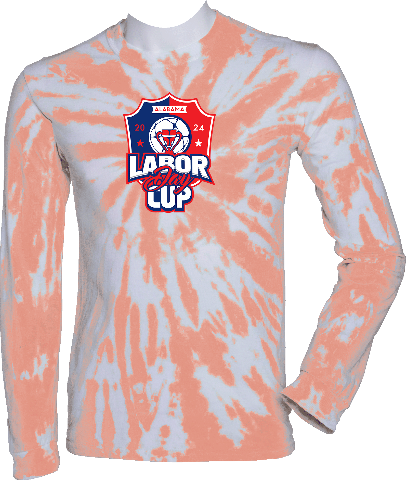 Tie-Dye Long Sleeves - 2024 Alabama Labor Day Cup