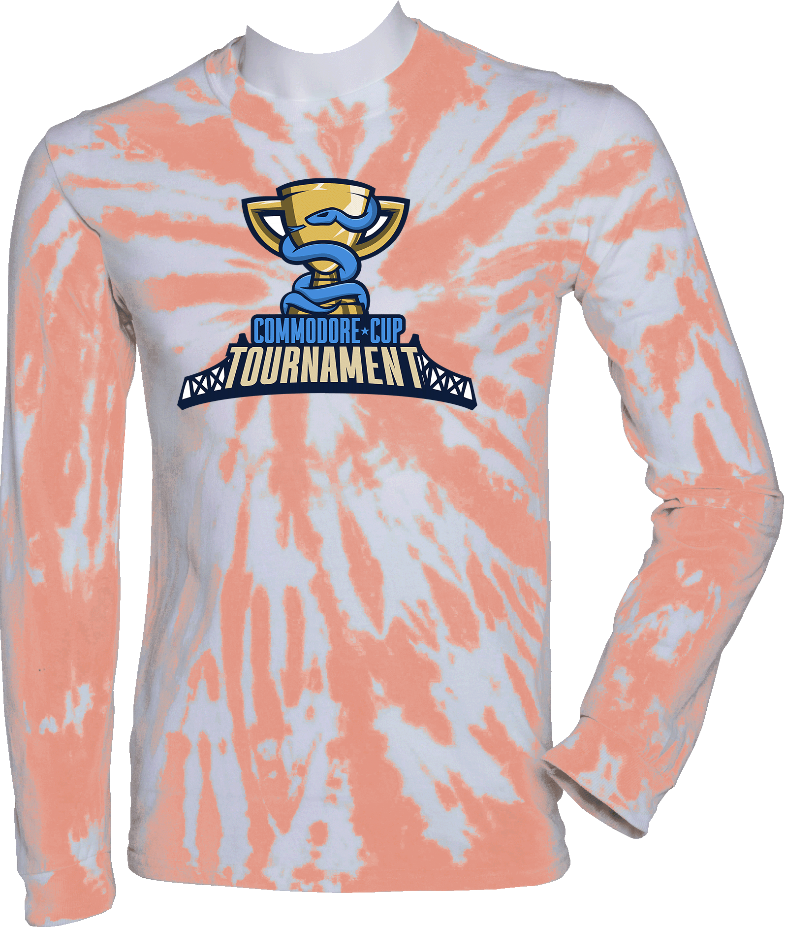 Tie-Dye Long Sleeves - 2024 Commodore Cup