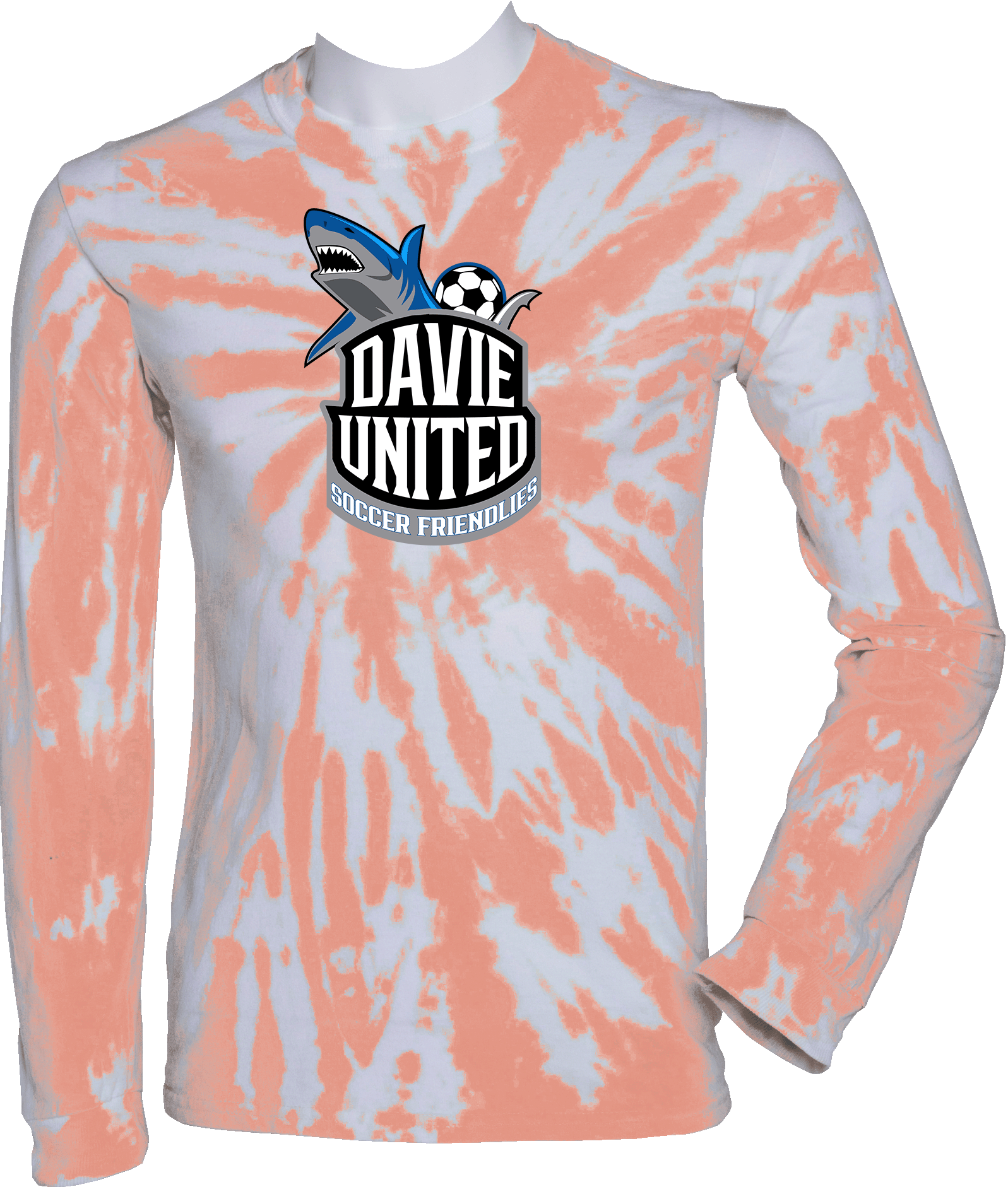 Tie-Dye Long Sleeves - 2024 Davie United Soccer Friendlies