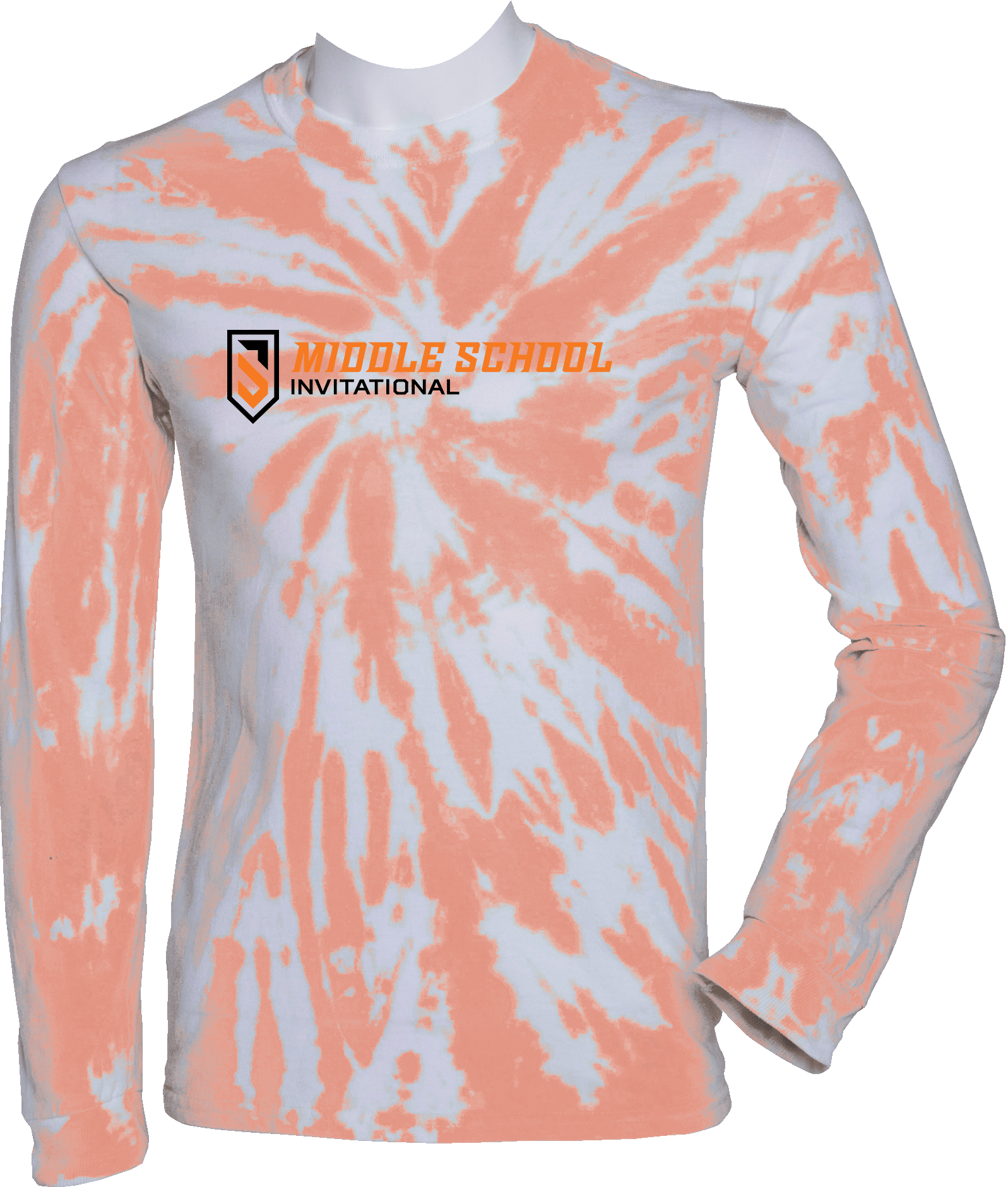 Tie-Dye Long Sleeves - 2024 Philly Middle School Invitational (Boys)