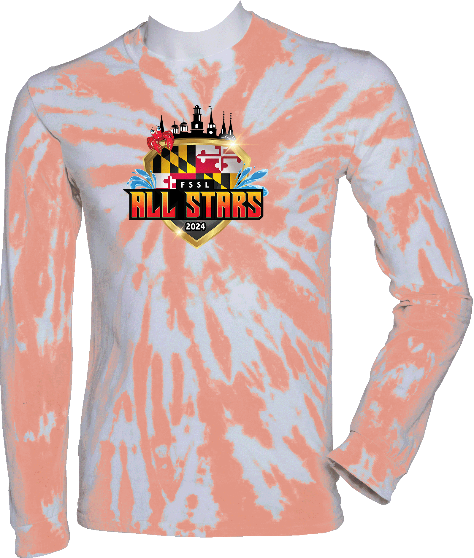 Tie-Dye Long Sleeves - 2024 FSSL All Stars Meet