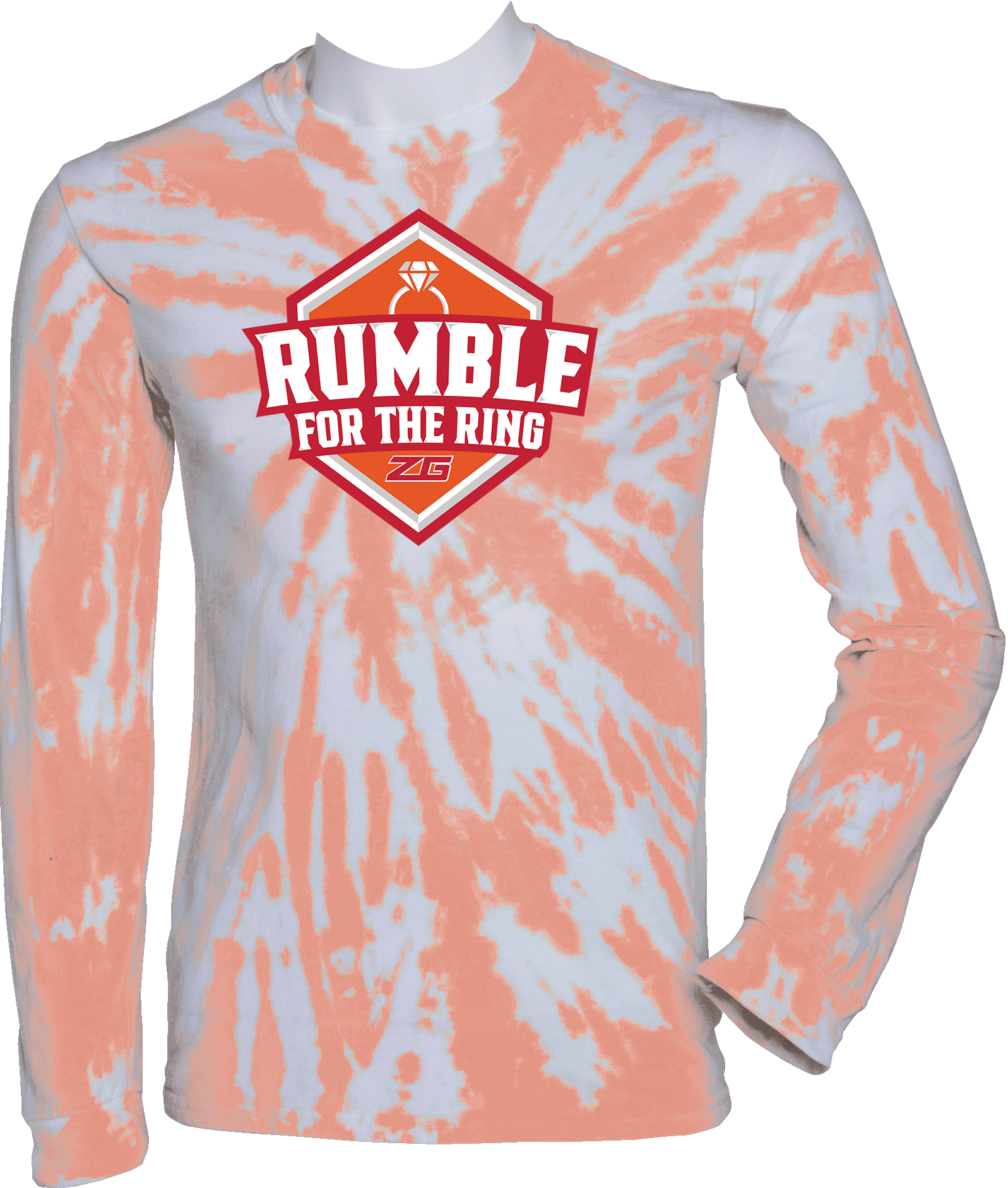 Tie-Dye Long Sleeves - 2024 Zero Gravity Rumble for the Ring (NY)