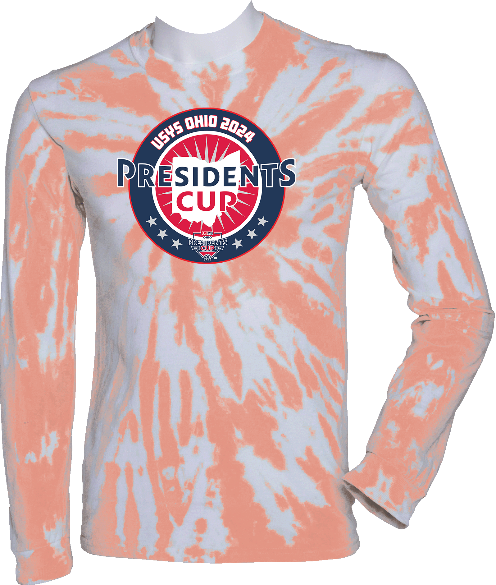 Tie-Dye Long Sleeves - 2024 USYS OH Presidents Cup