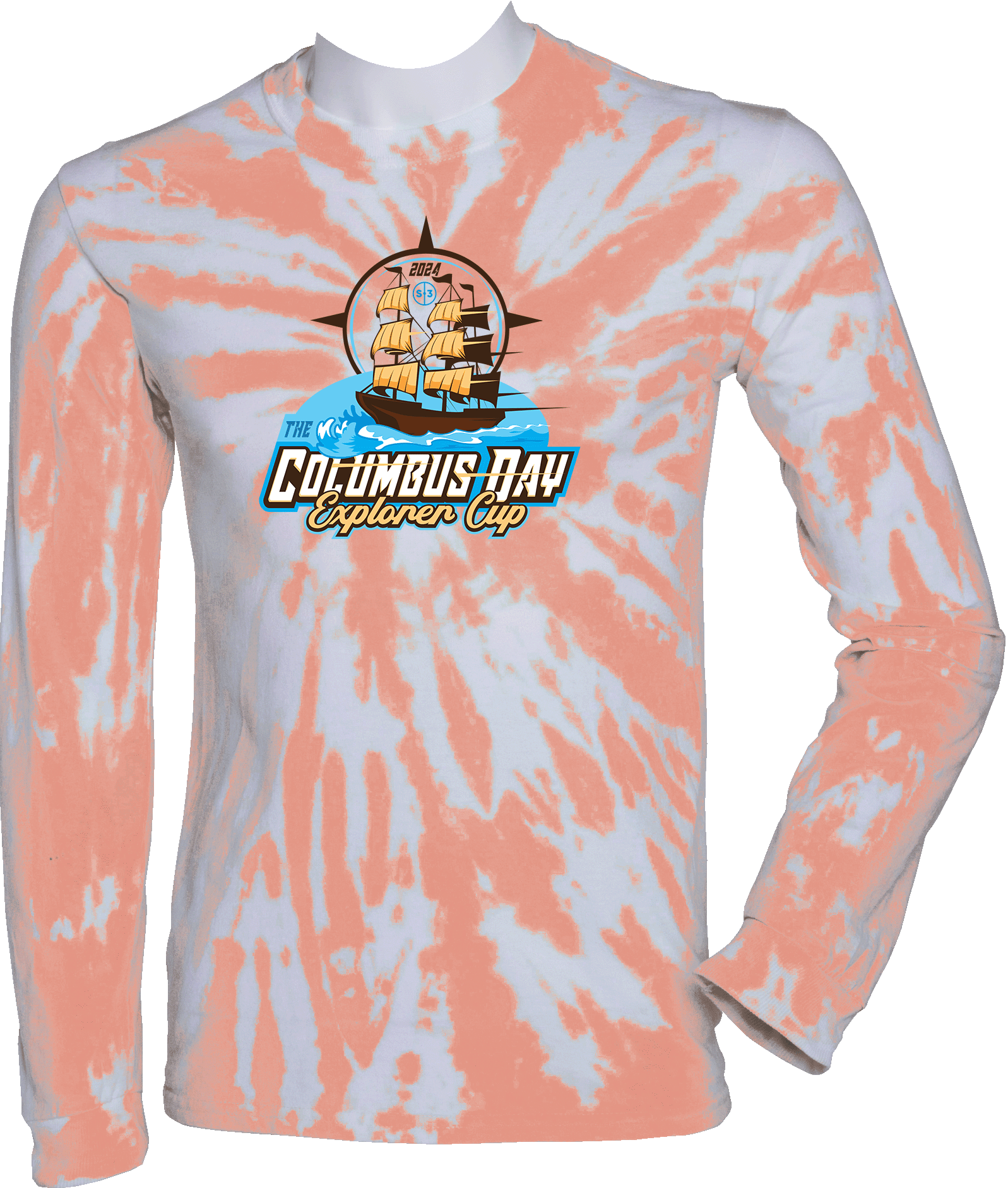 Tie-Dye Long Sleeves - 2024 The Columbus Day Explorer Cup