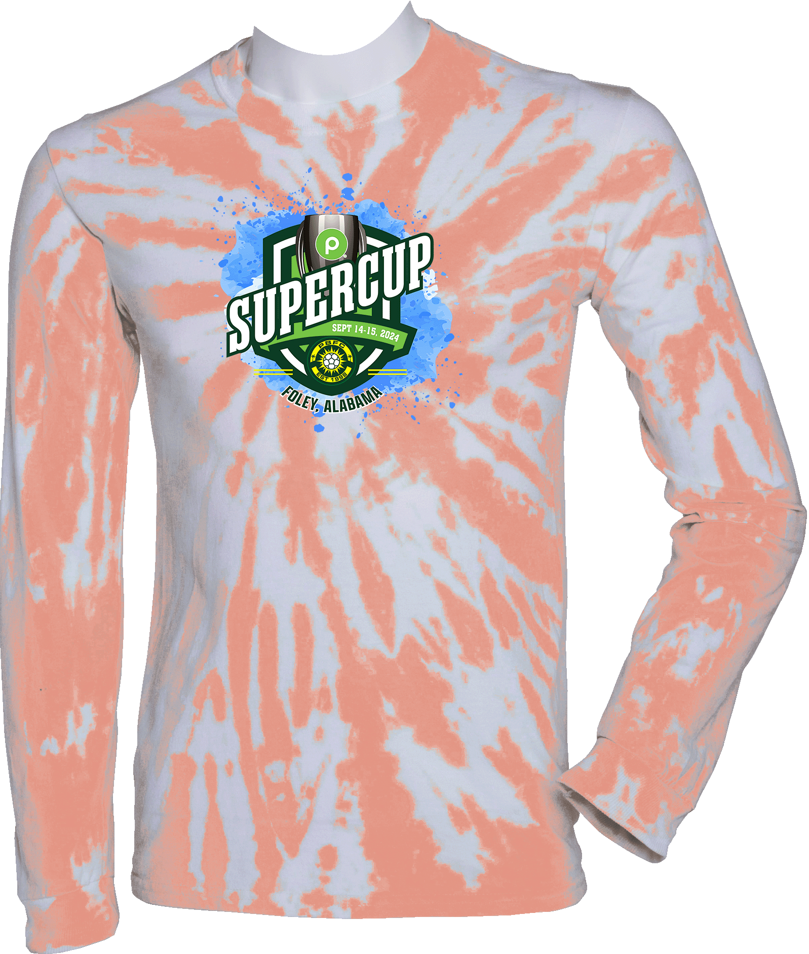 Tie-Dye Long Sleeves - 2024 Publix SuperCup (Boys)