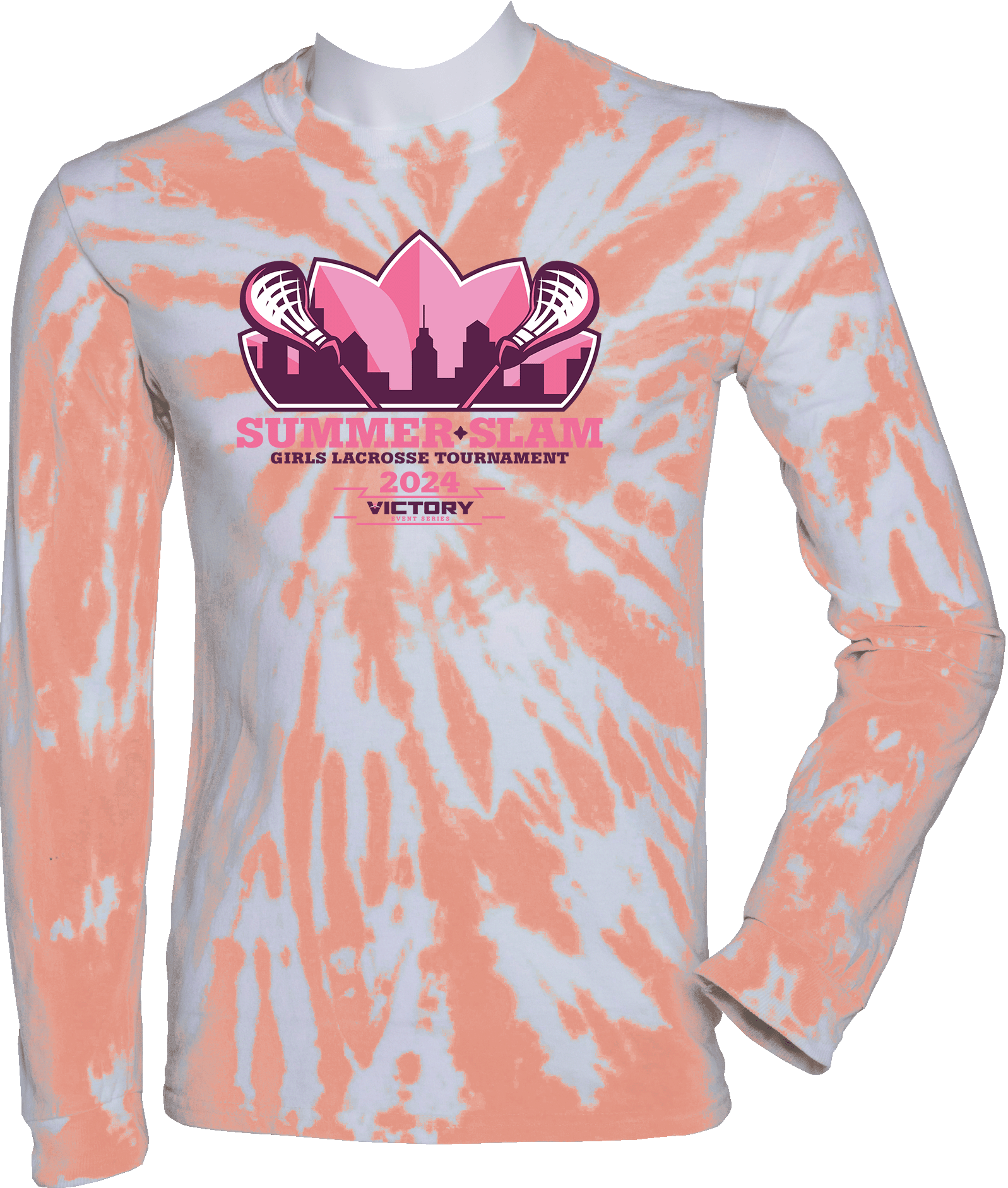 Tie-Dye Long Sleeves - 2024 Girls Summer Slam