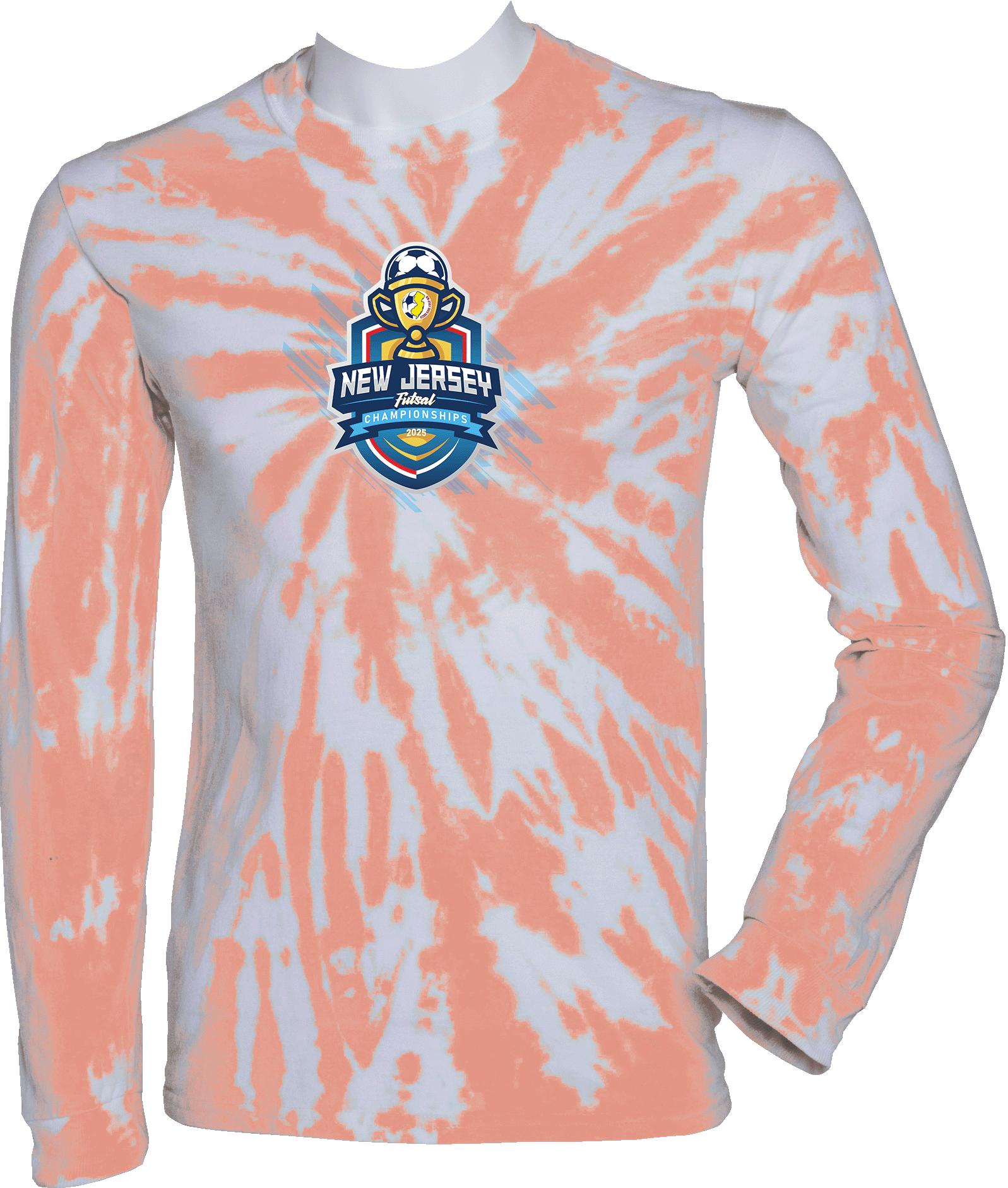 Tie-Dye Long Sleeves - 2025 NJYS Futsal Championships