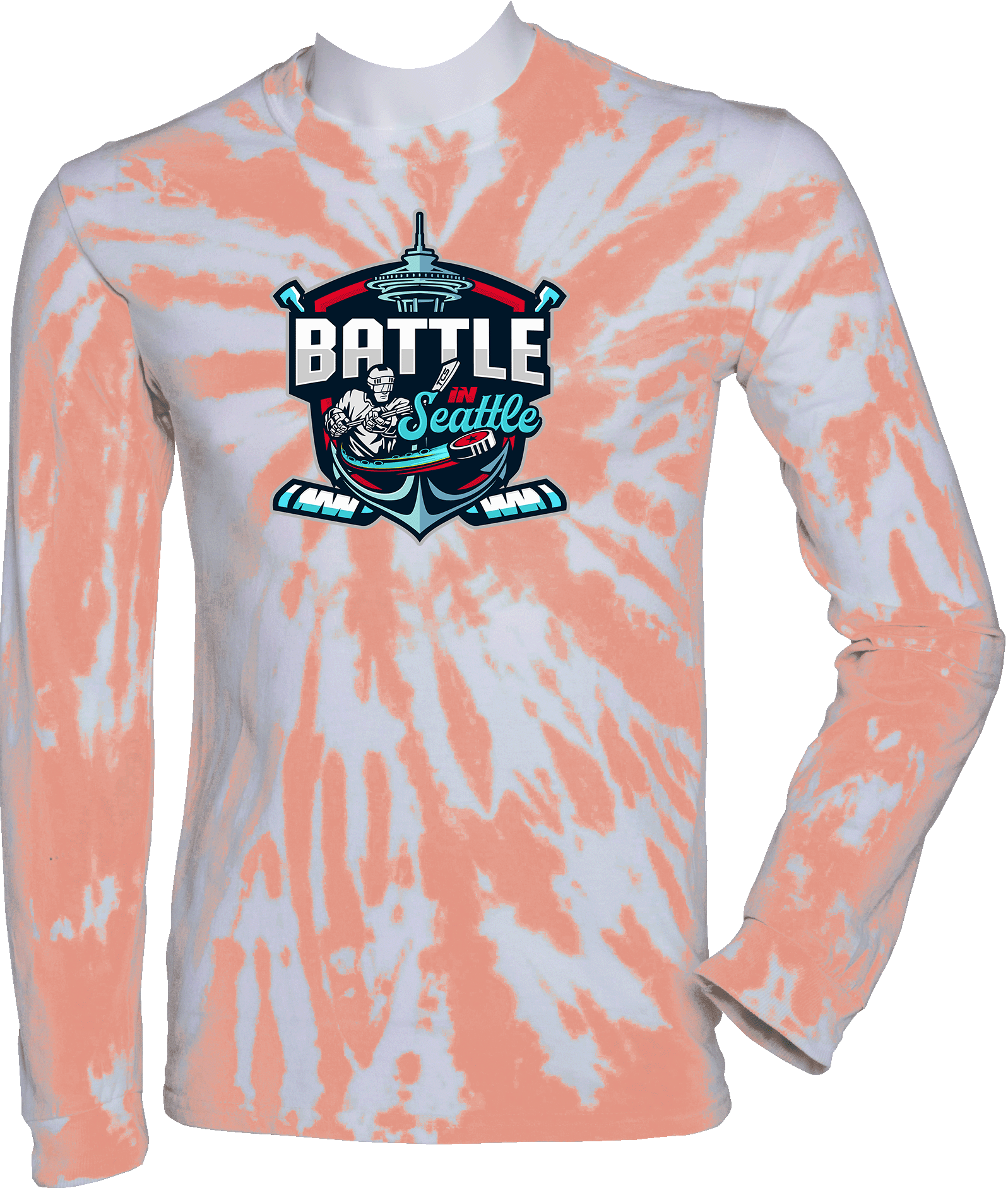 Tie-Dye Long Sleeves - 2024 Battle In Seattle