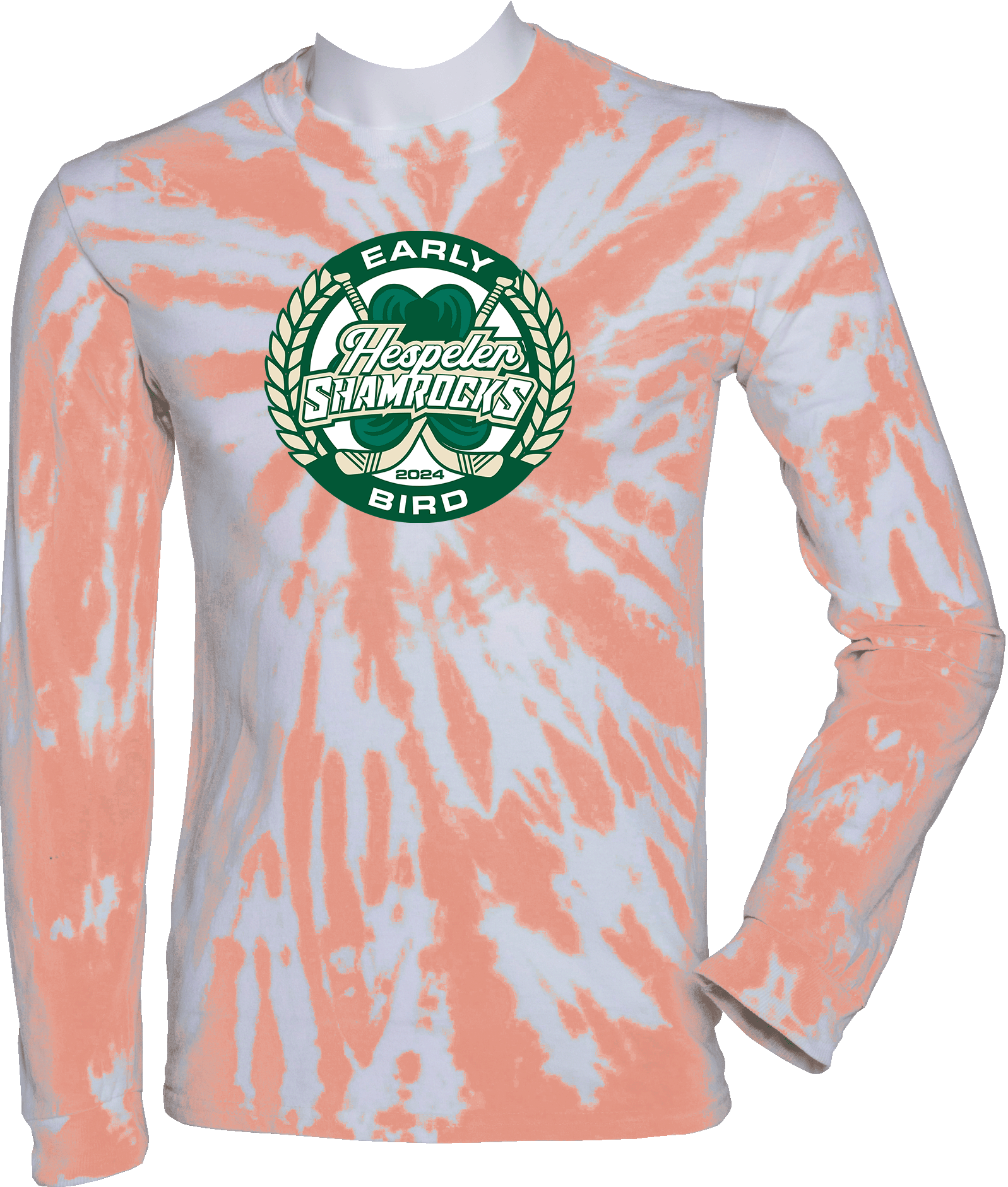 Tie-Dye Long Sleeves - 2024 Hespeler Shamrocks Early Bird