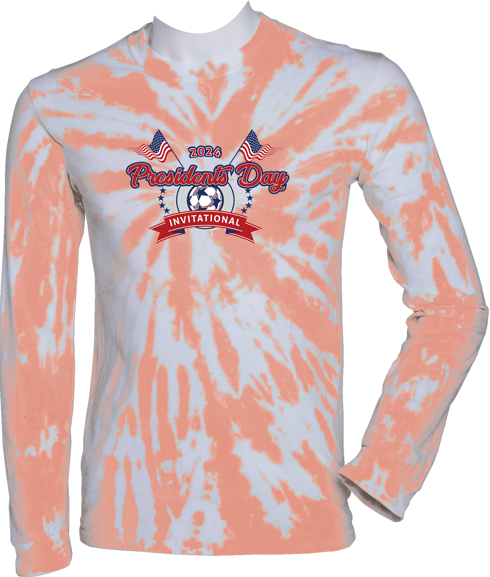 Tie-Dye Long Sleeves - 2024 Presidents Day Invitational