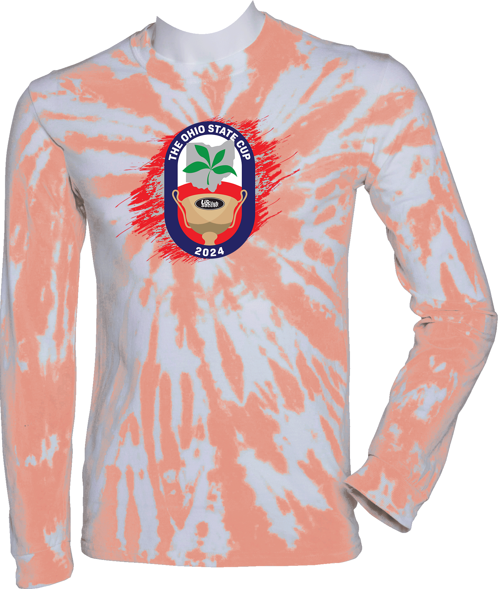 Tie-Dye Long Sleeves - 2024 US Club Ohio State Cup