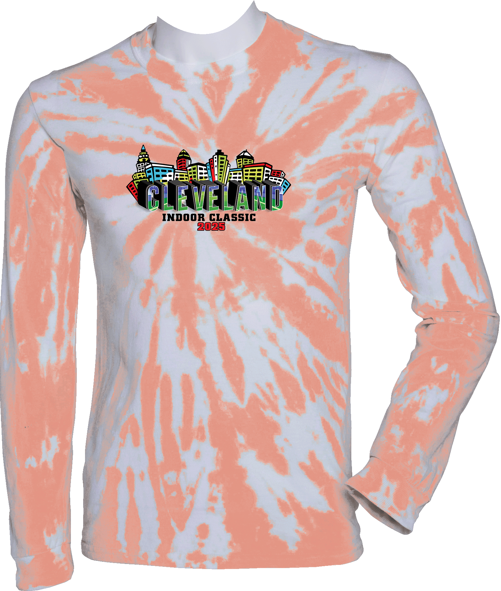 Tie-Dye Long Sleeves - 2025 Cleveland Indoor Classic Girls