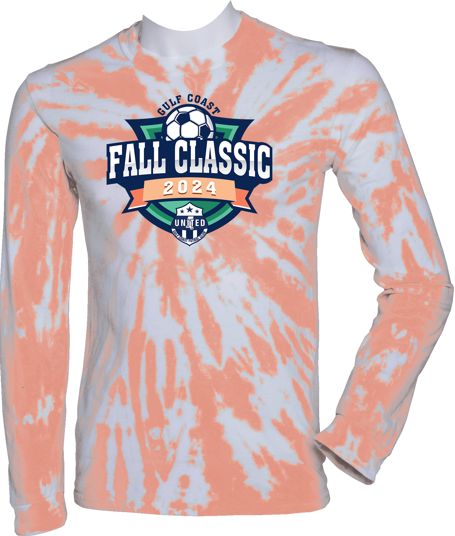 Tie-Dye Long Sleeves - 2024 Gulf Coast Fall Classic