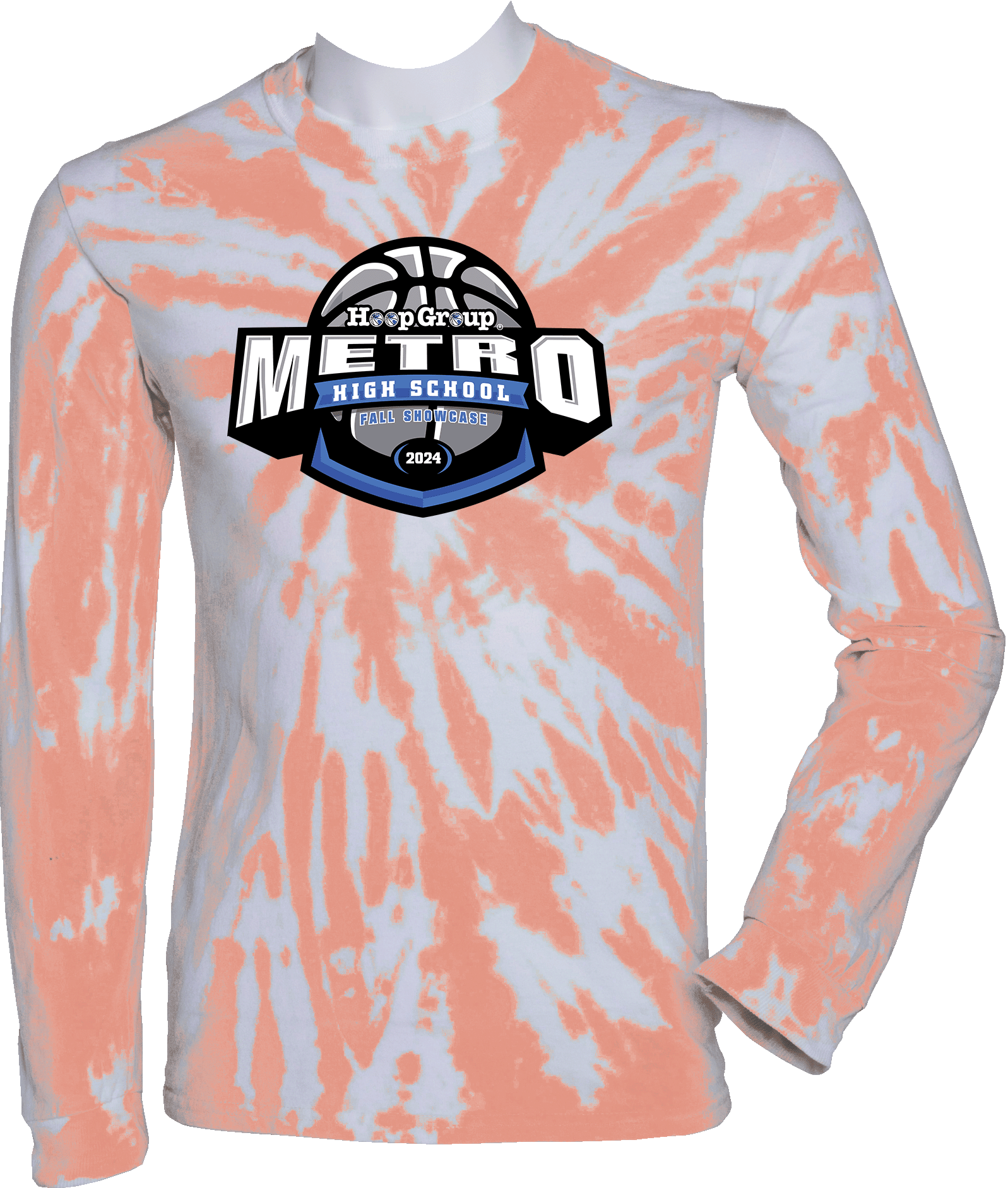 Tie-Dye Long Sleeves - 2024 Fall Metro HS Showcase