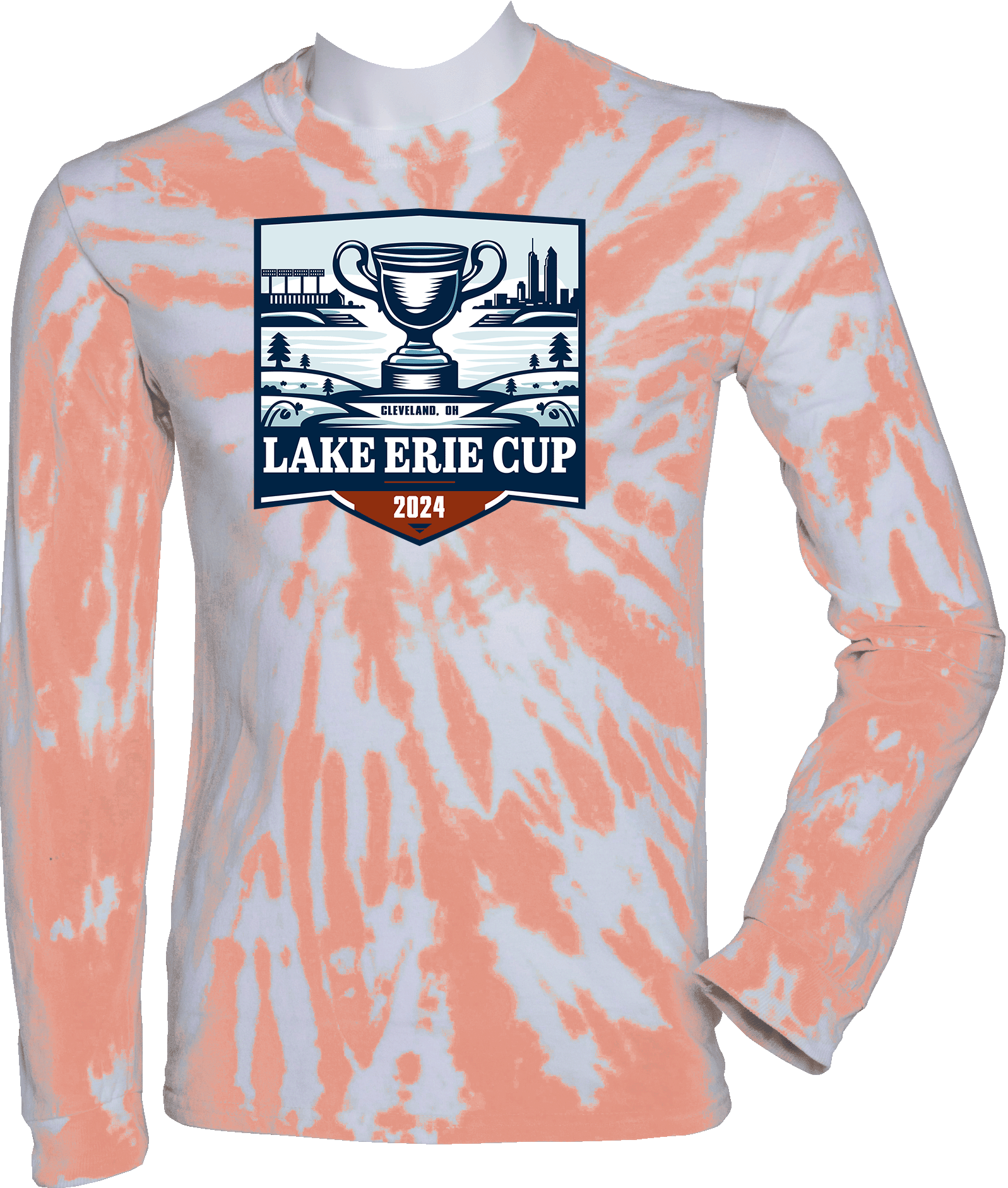 Tie-Dye Long Sleeves - 2024 Lake Erie Cup