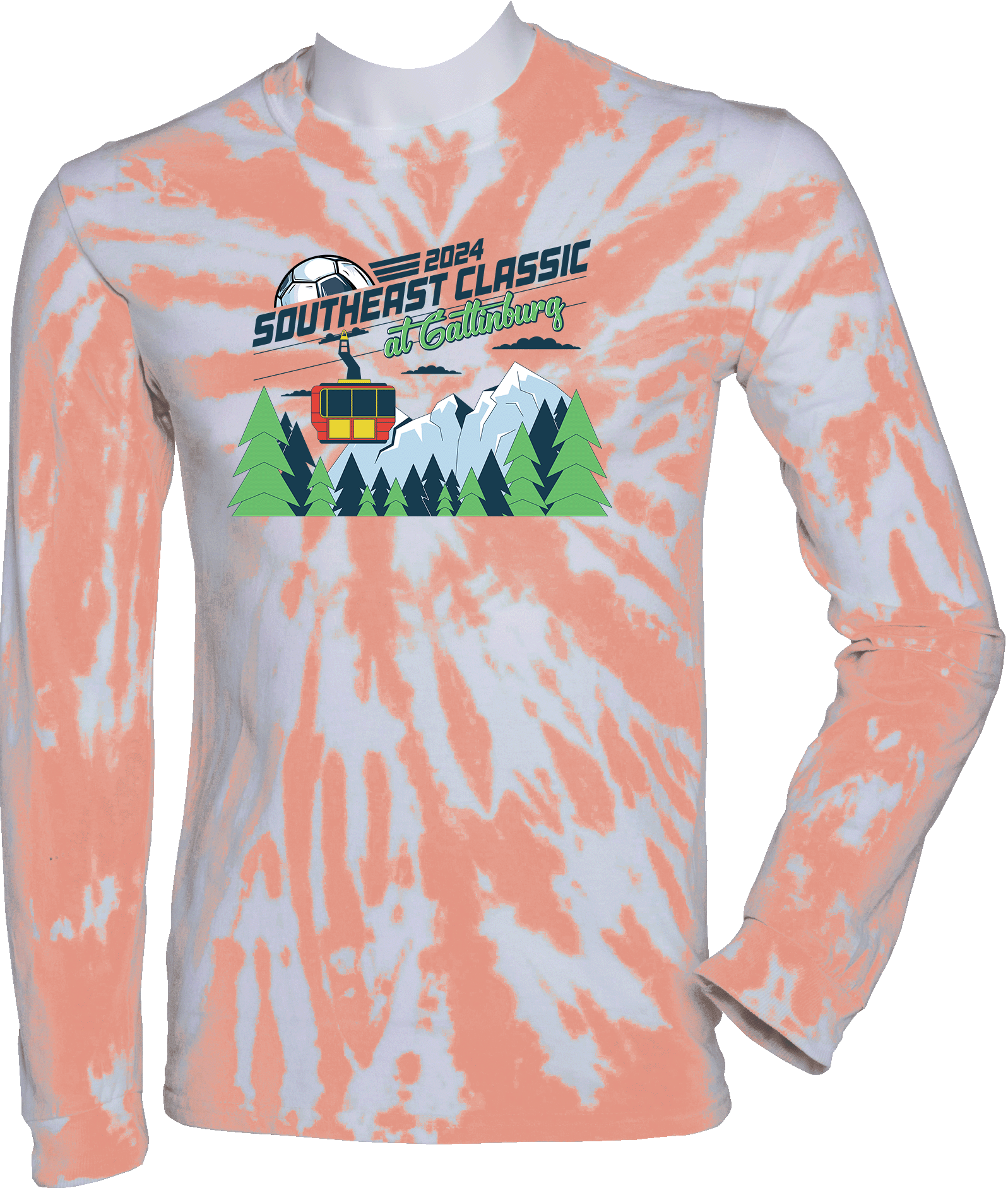 Tie-Dye Long Sleeves - 2024 Southeast Classic At Gatlinburg