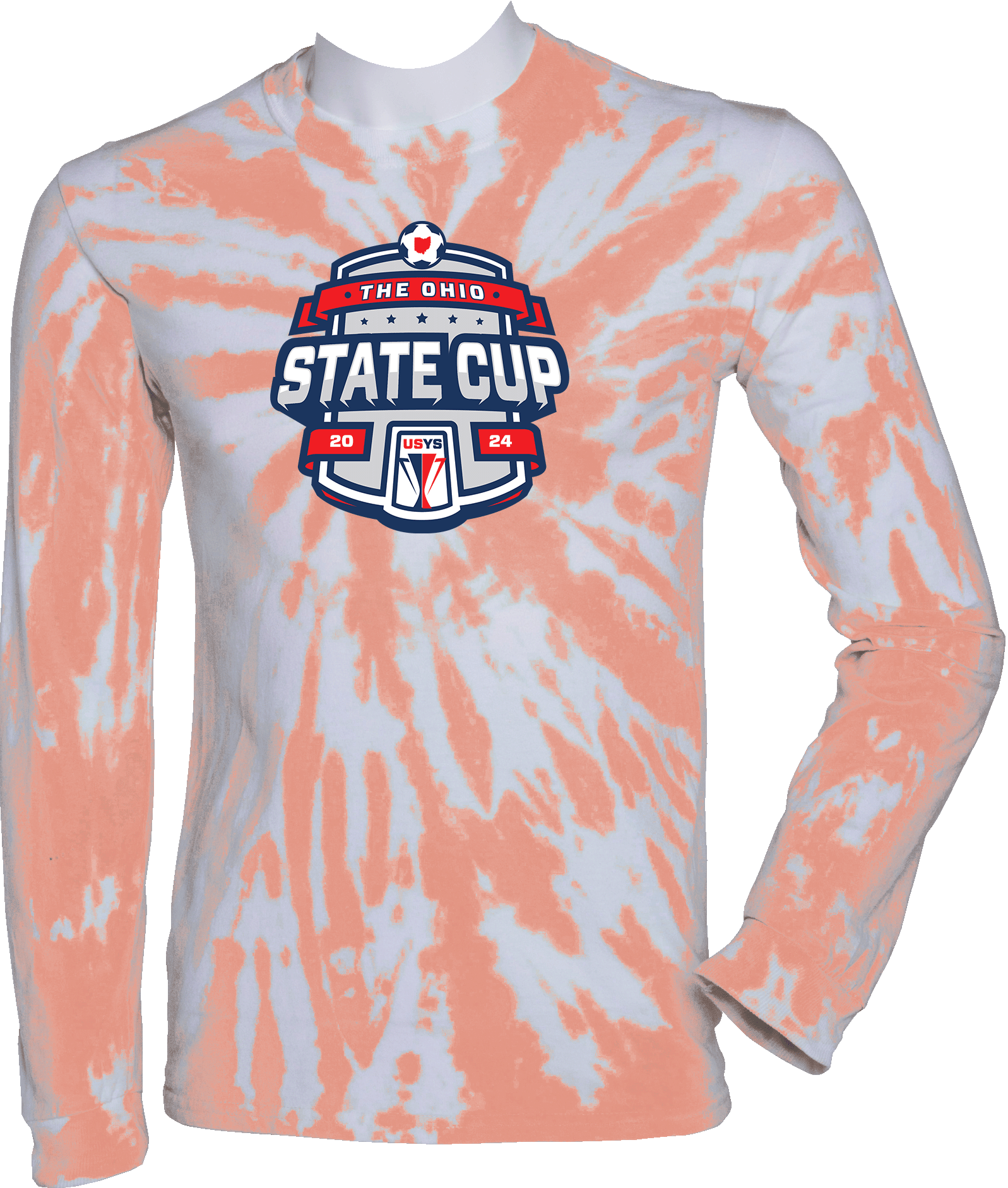 Tie-Dye Long Sleeves - 2024 USYS OH State Cup