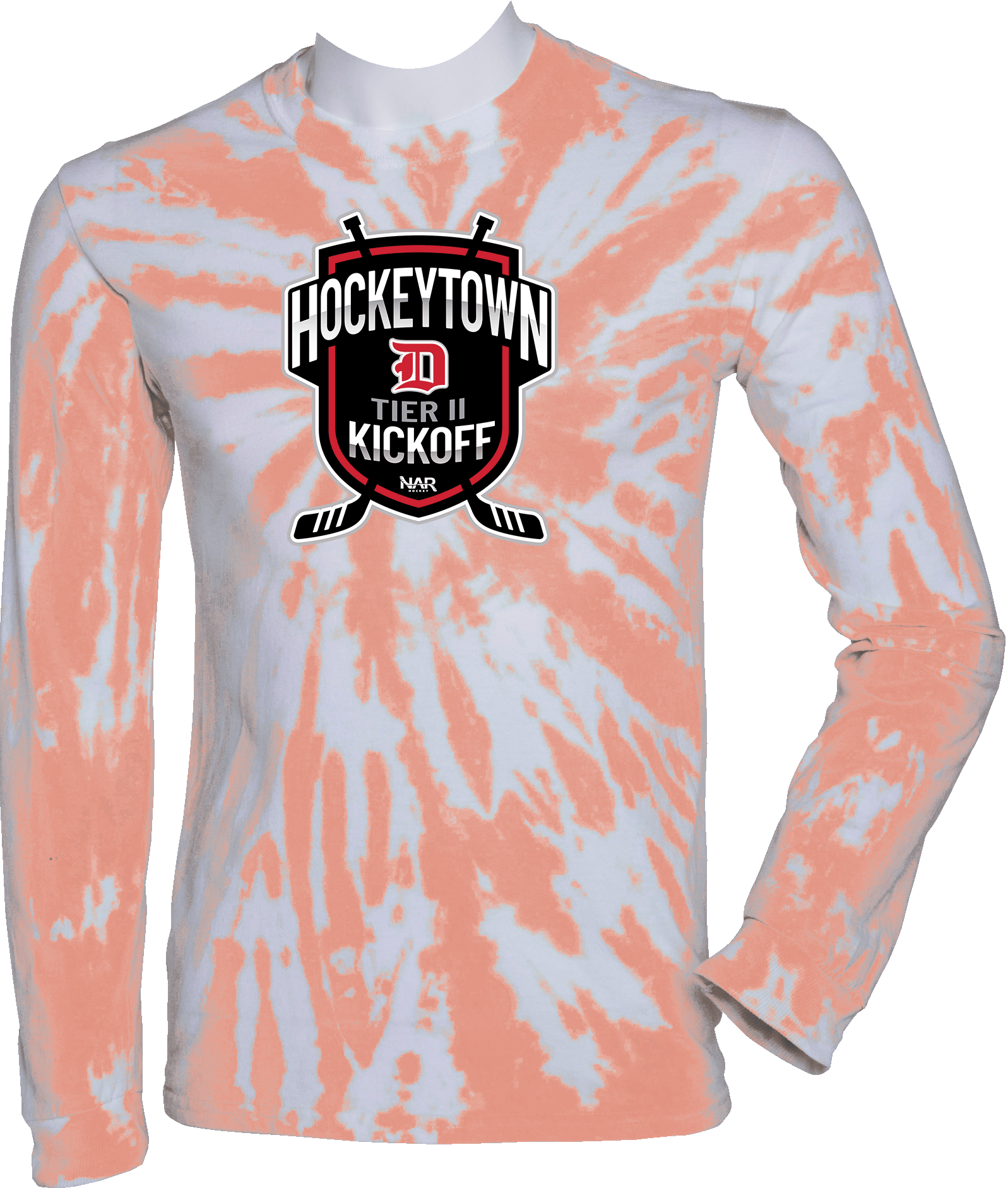 Tie-Dye Long Sleeves - 2024 HockeyTown Tier II Fall Kick-Off