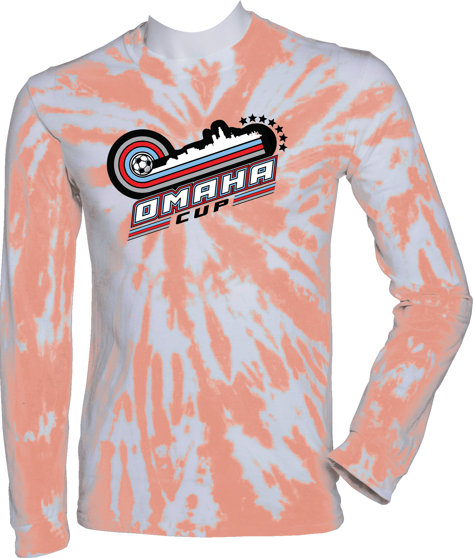 Tie-Dye Long Sleeves - 2024 Omaha Cup