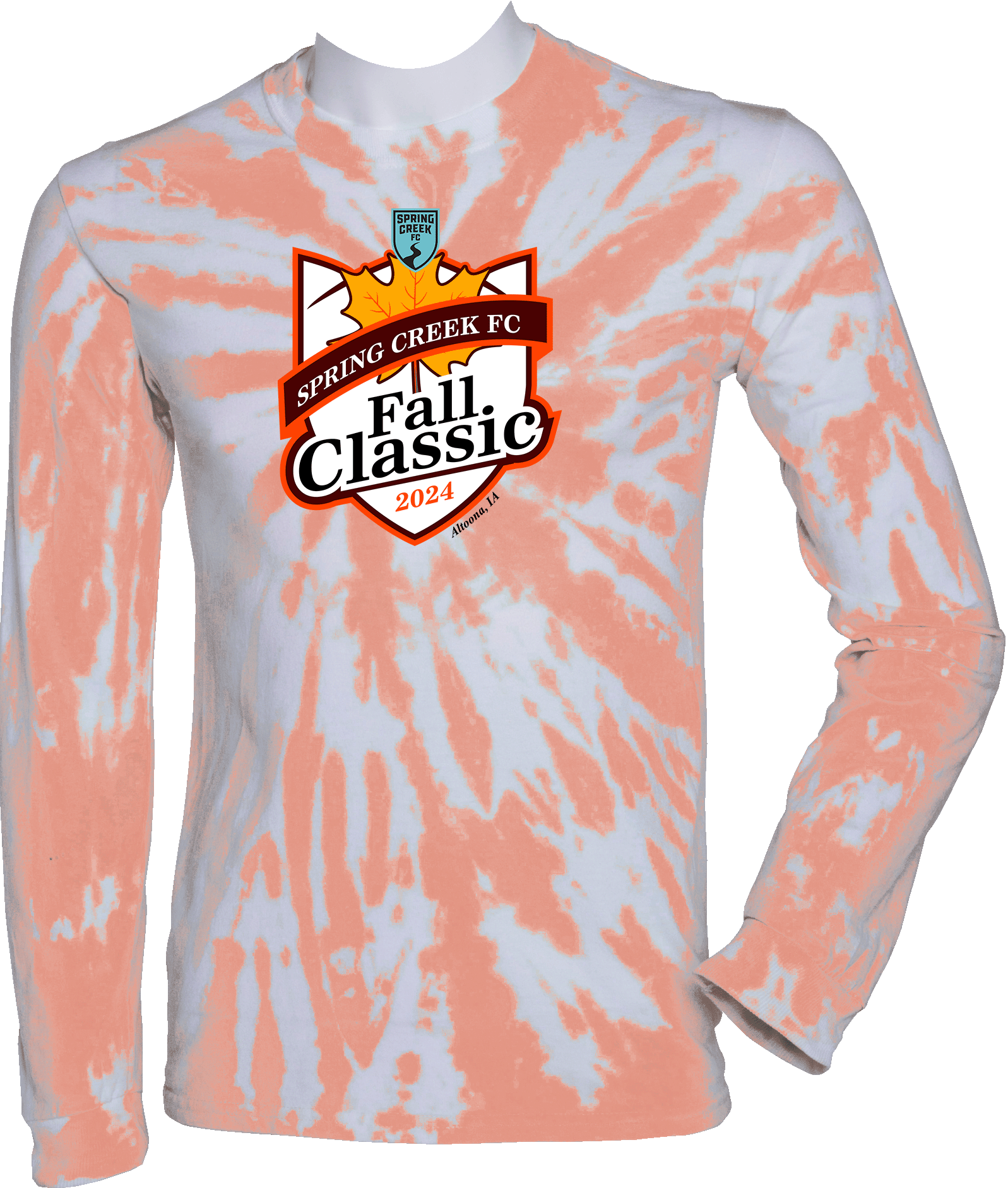 Tie-Dye Long Sleeves - 2024 Spring Creek FC Fall Classic