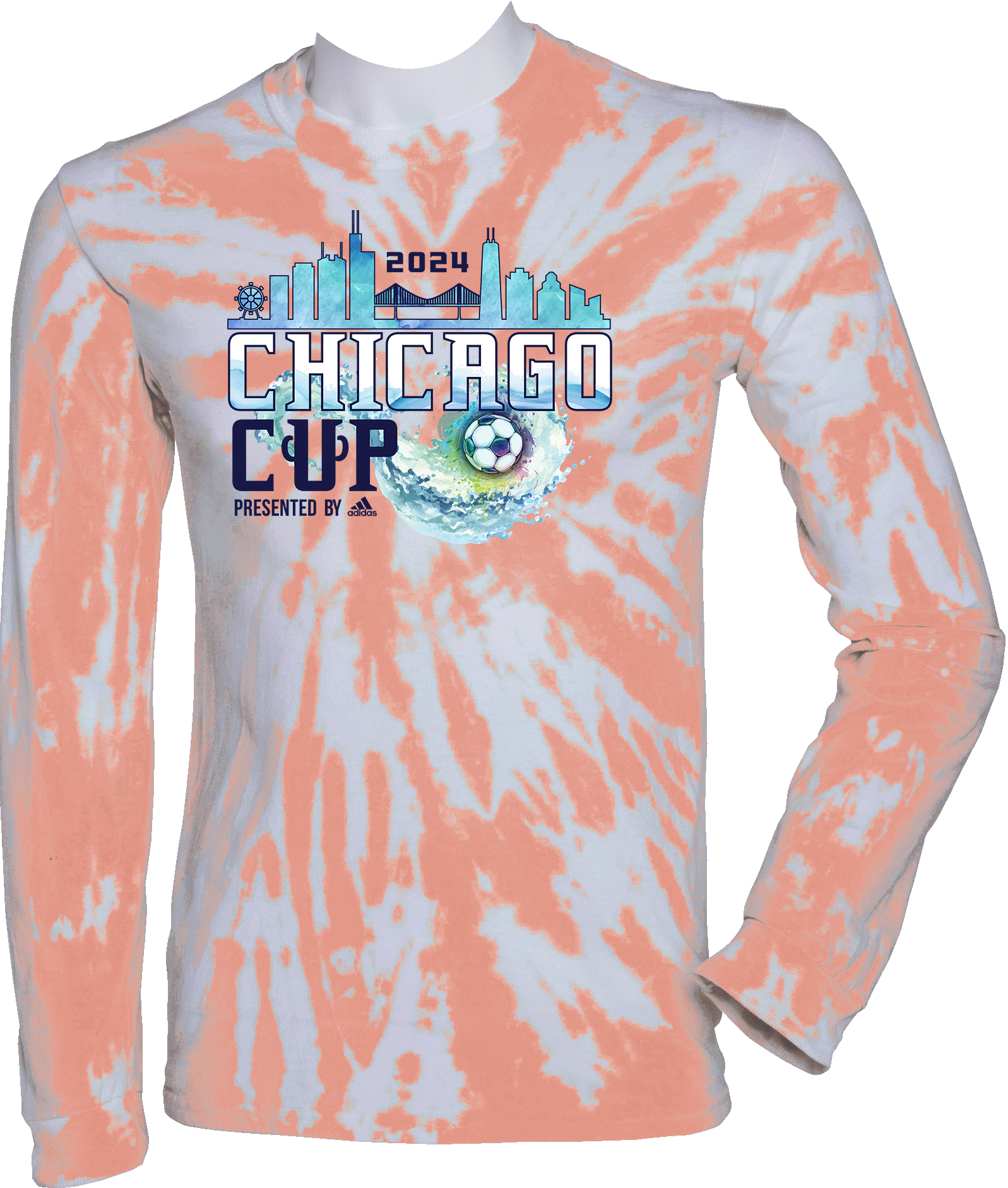 Tie-Dye Long Sleeves - 2024 Chicago Cup