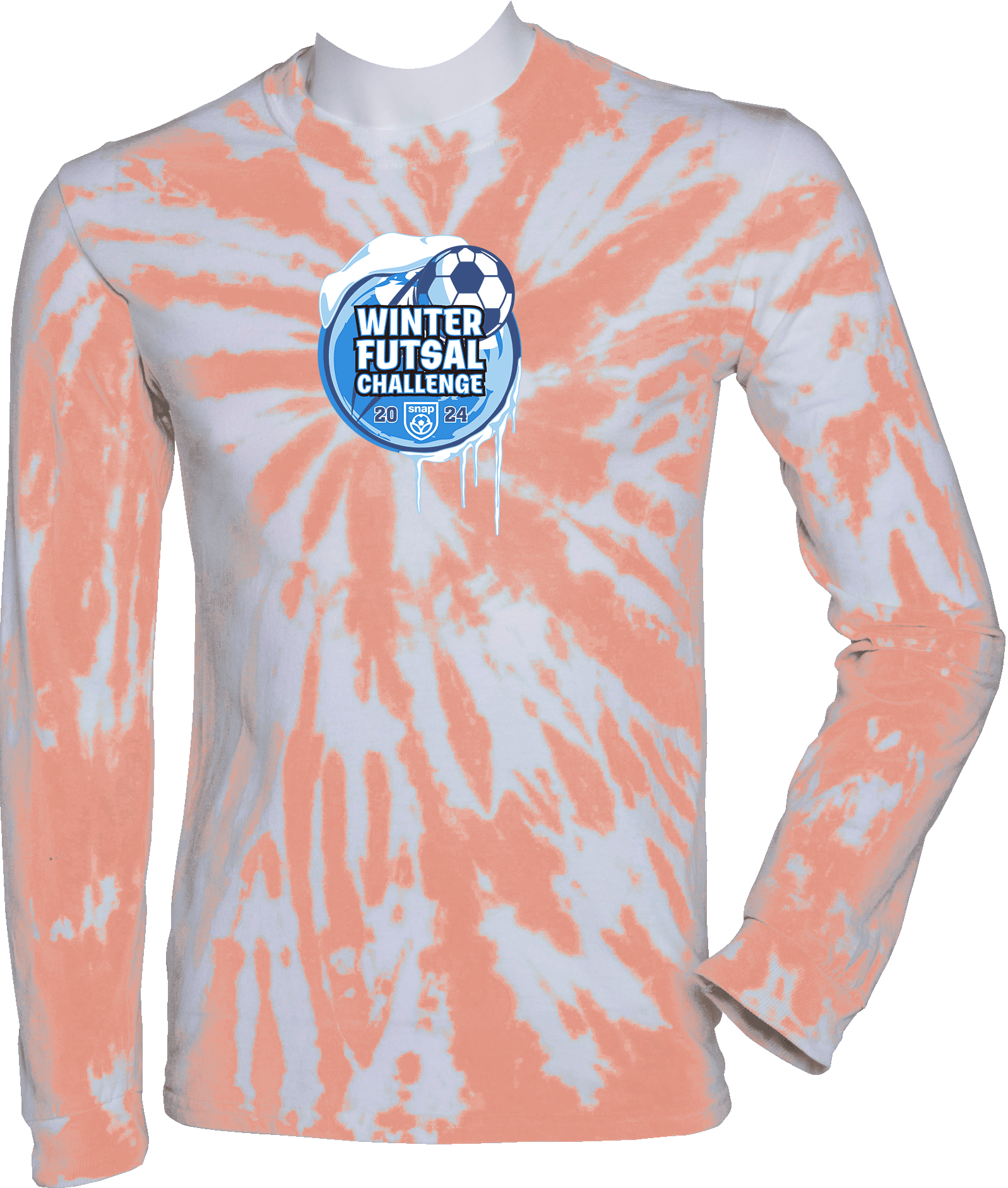 Tie-Dye Long Sleeves - 2024 Winter Futsal Challenge