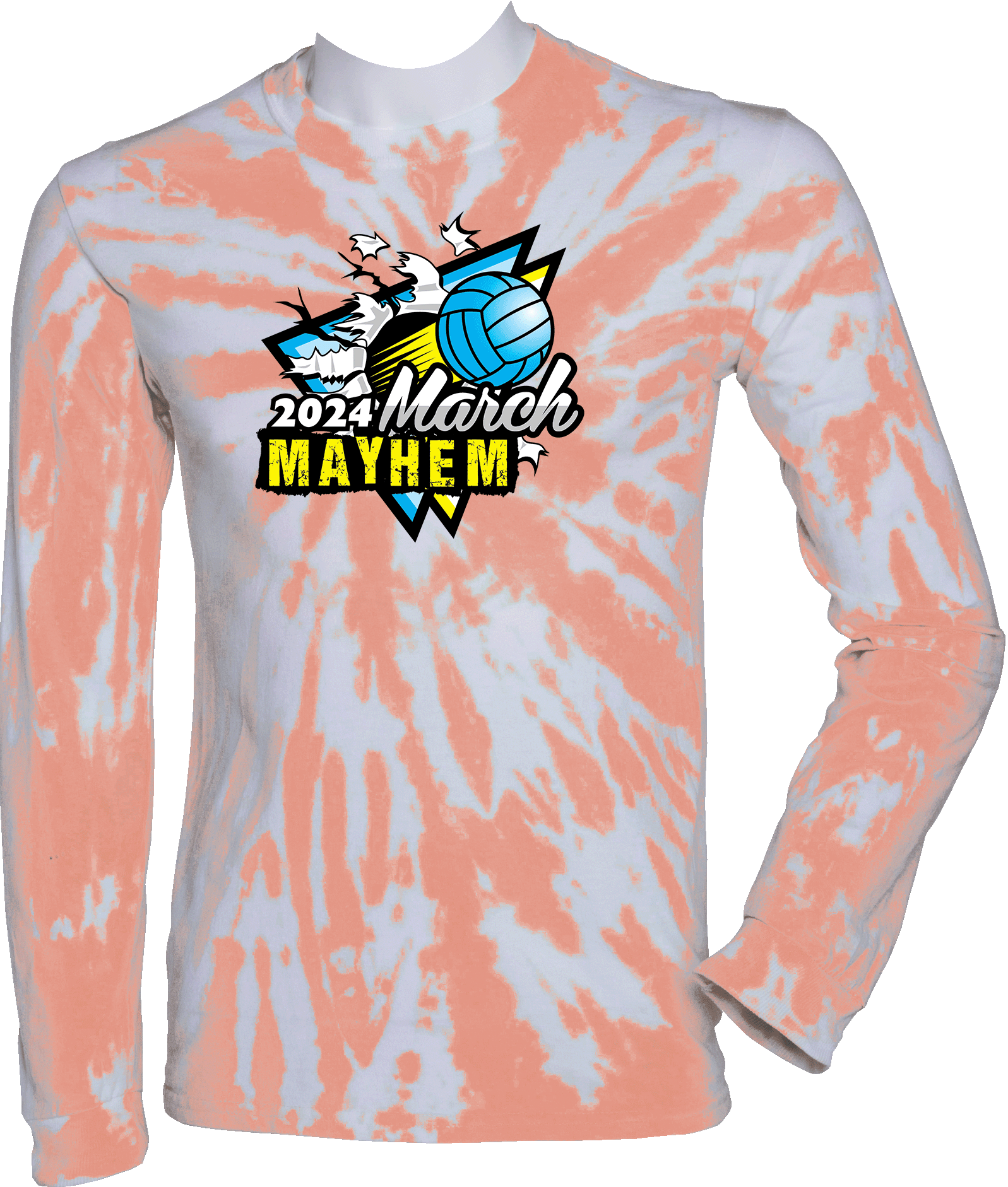 Tie-Dye Long Sleeves - 2024 March Mayhem