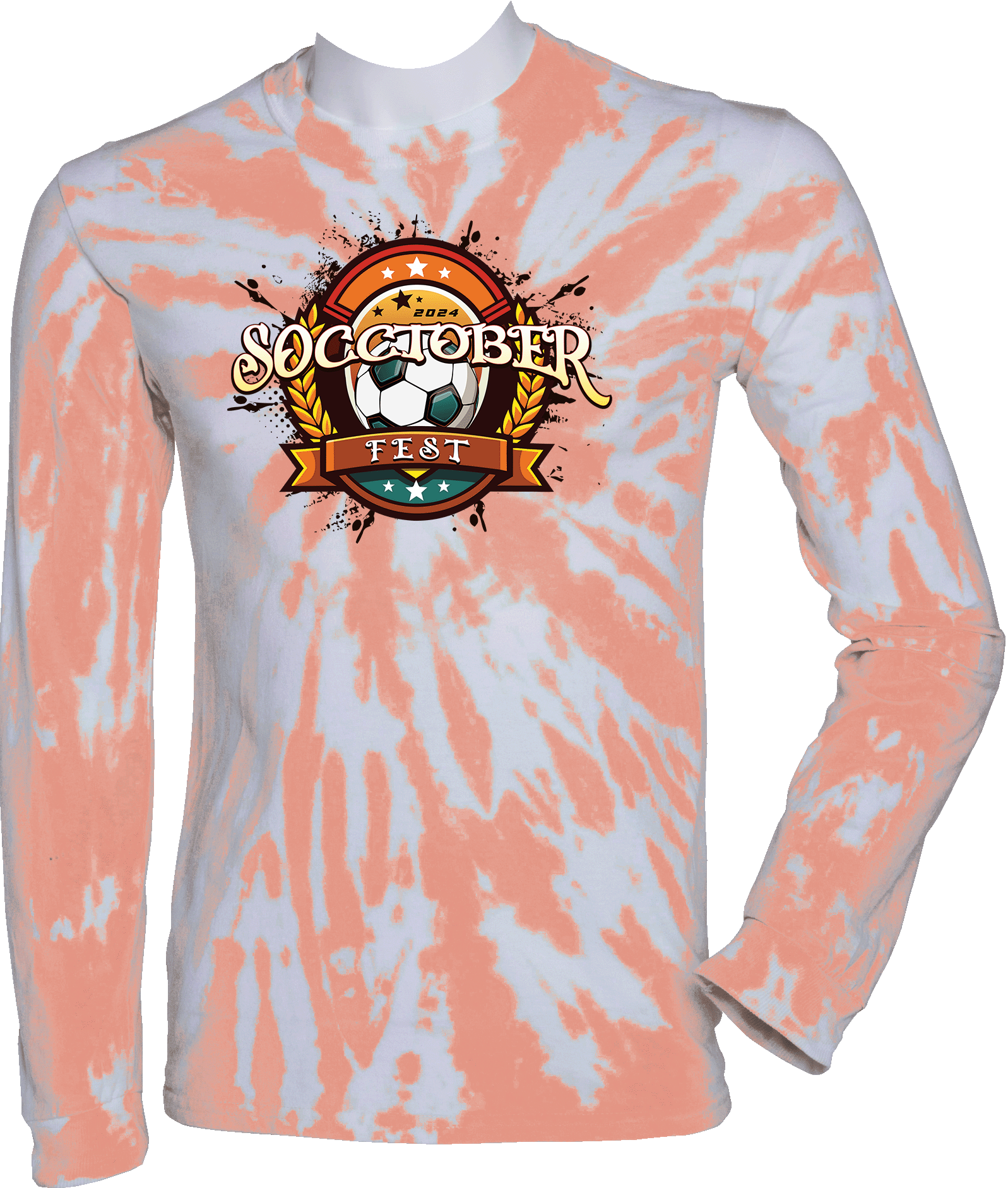 Tie-Dye Long Sleeves - 2024 Socctoberfest