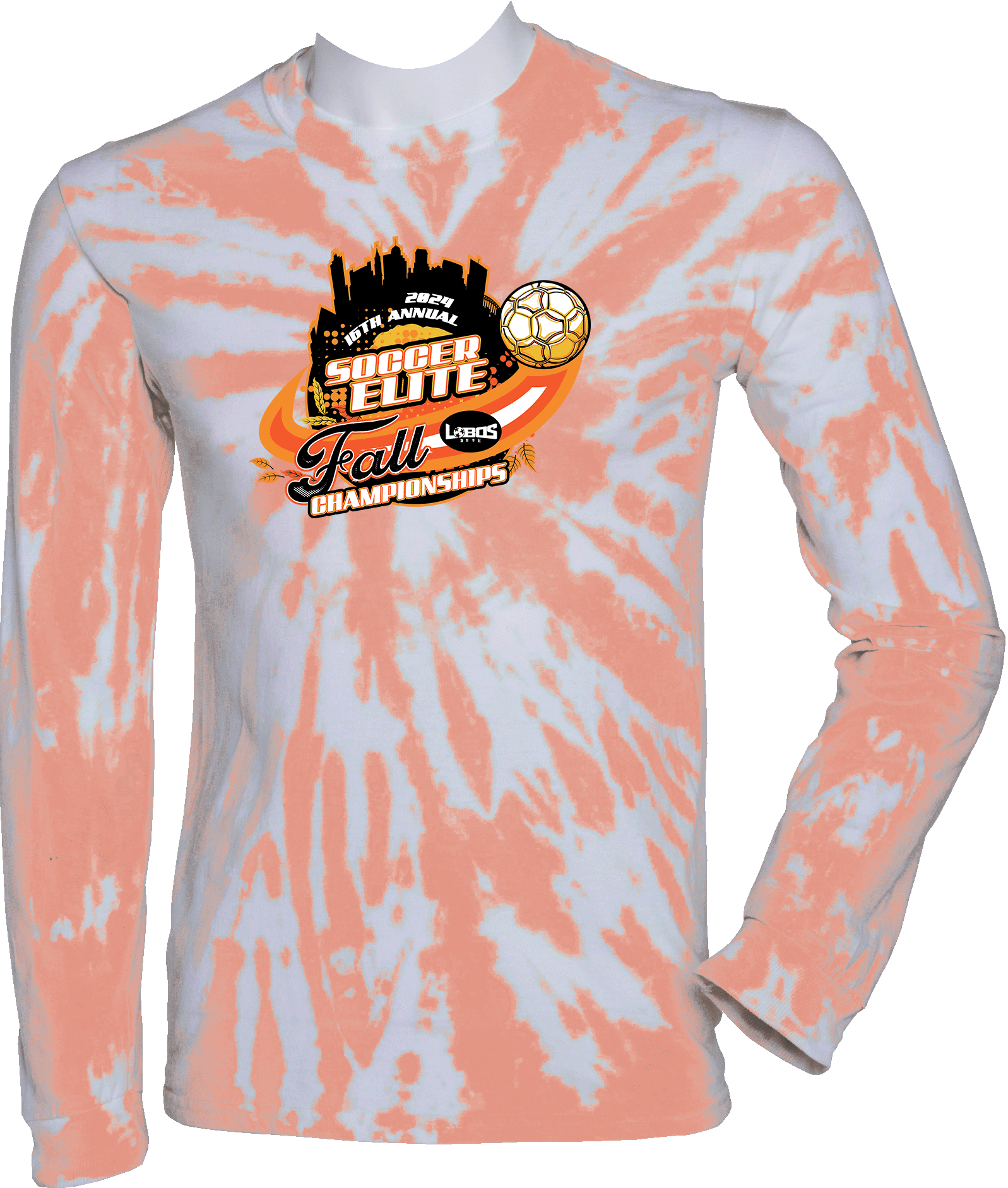 Tie-Dye Long Sleeves - 2024 16th Annual Soccer Elite Fall Championships