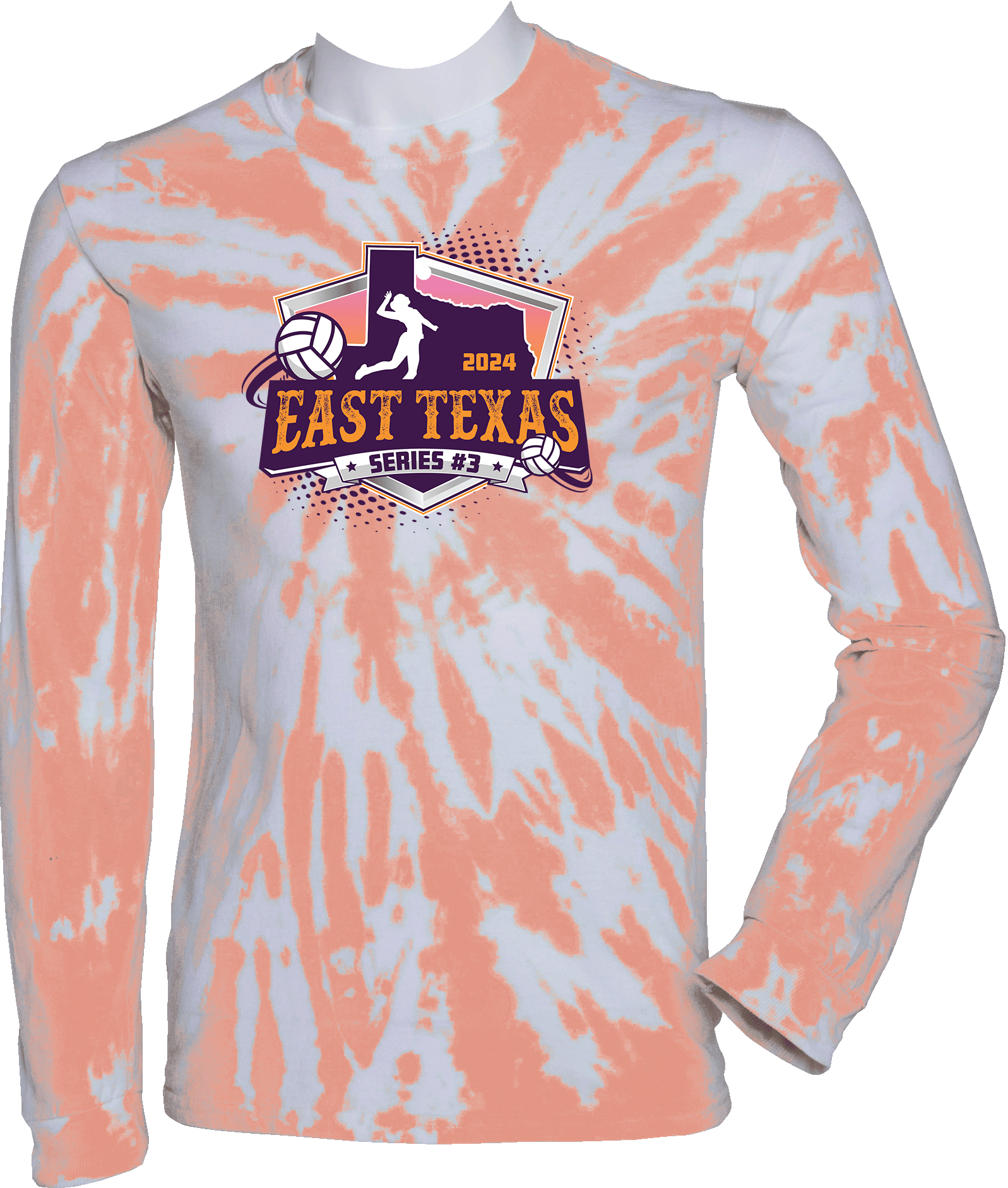 Tie-Dye Long Sleeves - 2024 East Texas Series #3