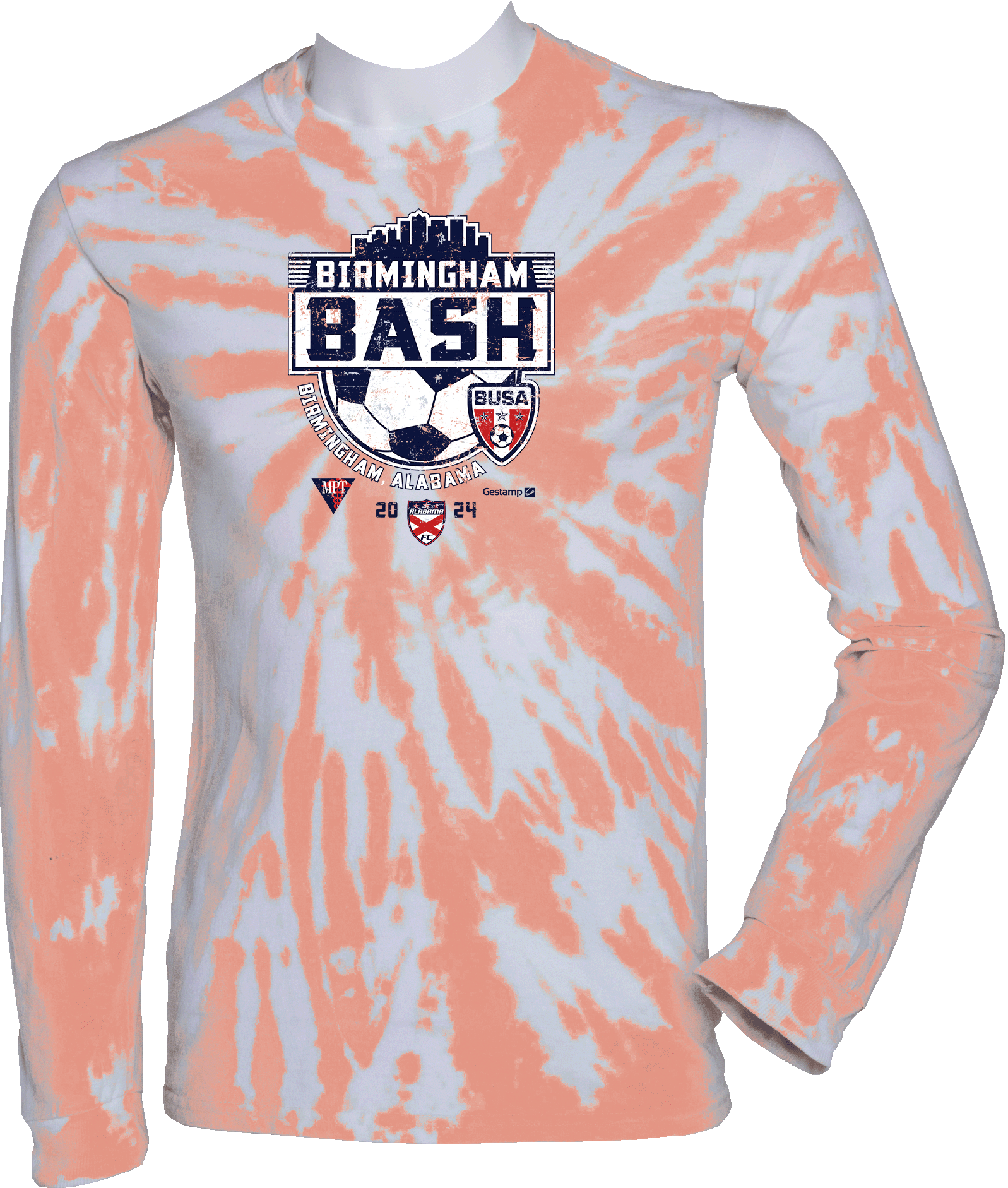 Tie-Dye Long Sleeves - 2024 Birmingham Bash