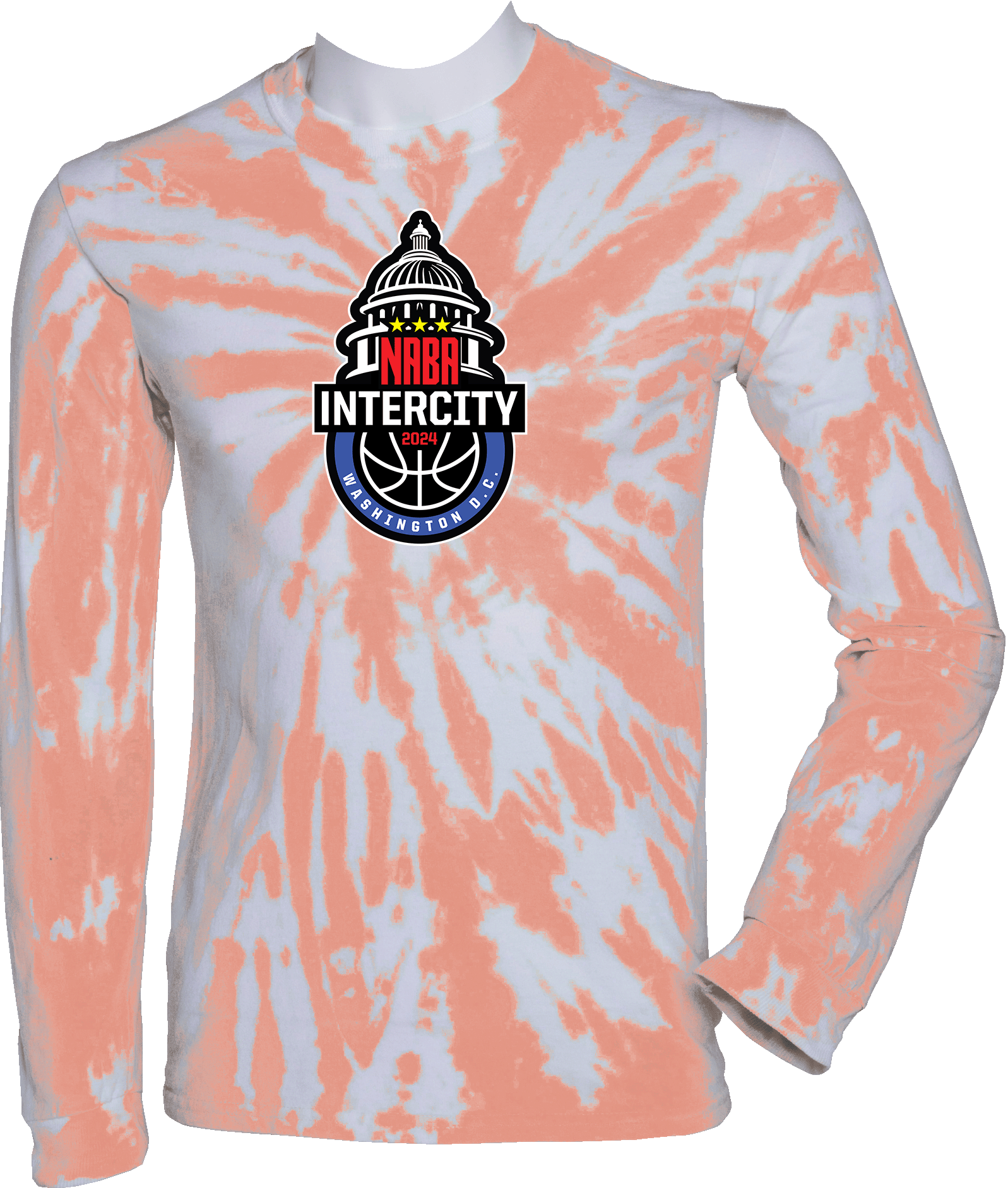 Tie-Dye Long Sleeves - 2024 35th Naba Intercity Basketball and Volleyball Tournament DC