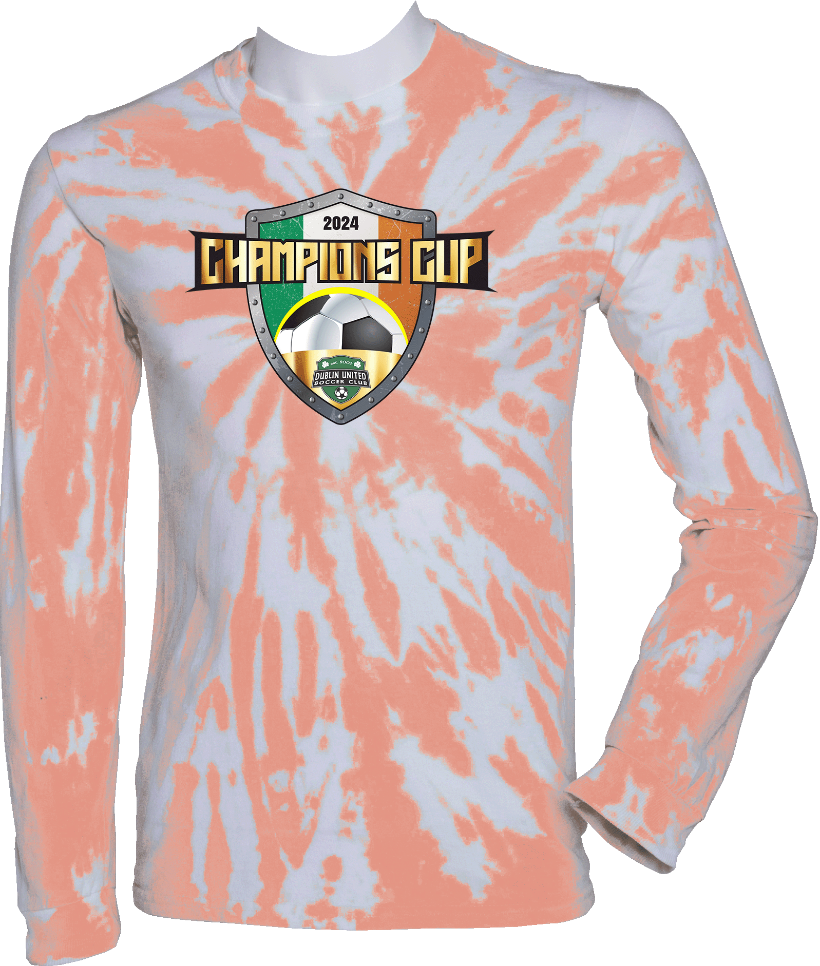 Tie-Dye Long Sleeves - 2024 Dublin United Champions Cup