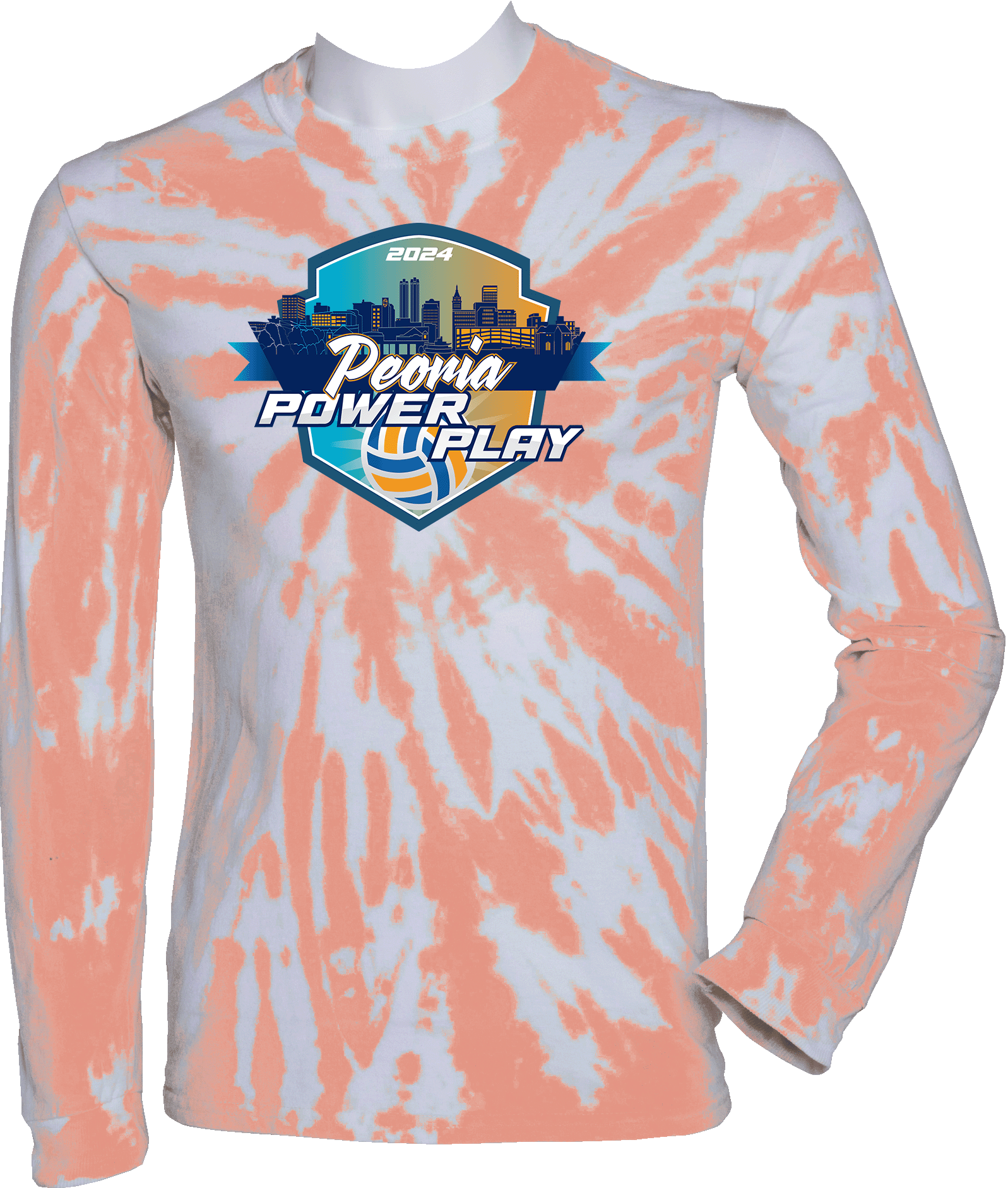 Tie-Dye Long Sleeves - 2024 Peoria Power Play