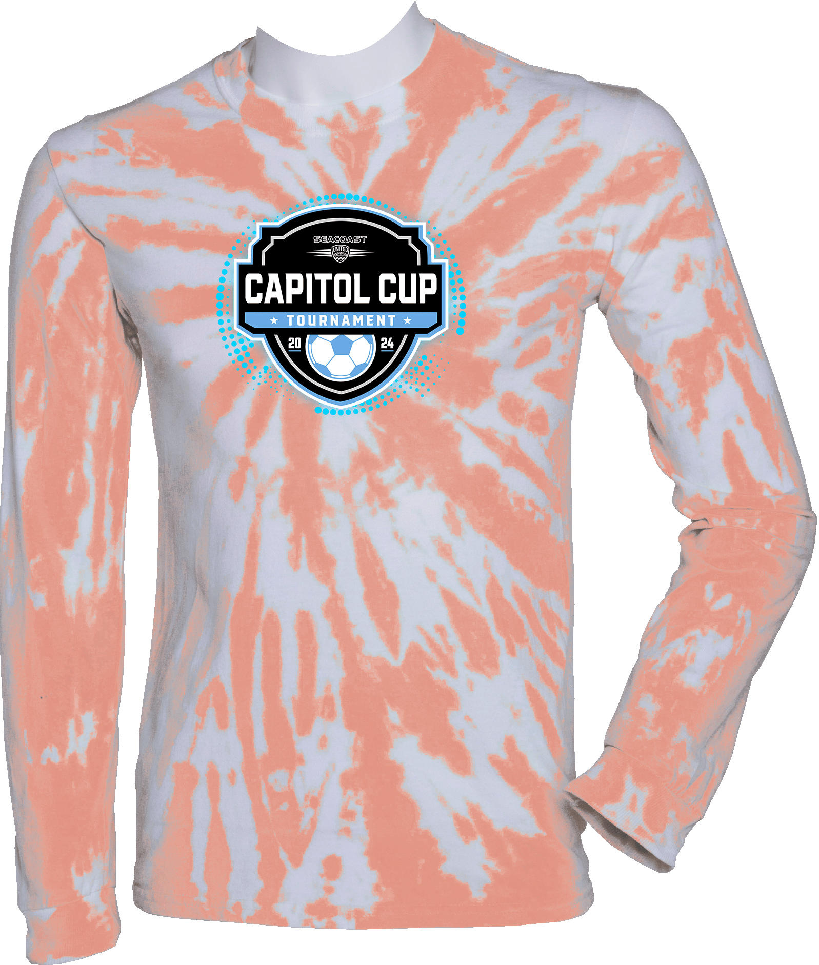 Tie-Dye Long Sleeves - 2024 Seacoast Capitol Cup Tournament