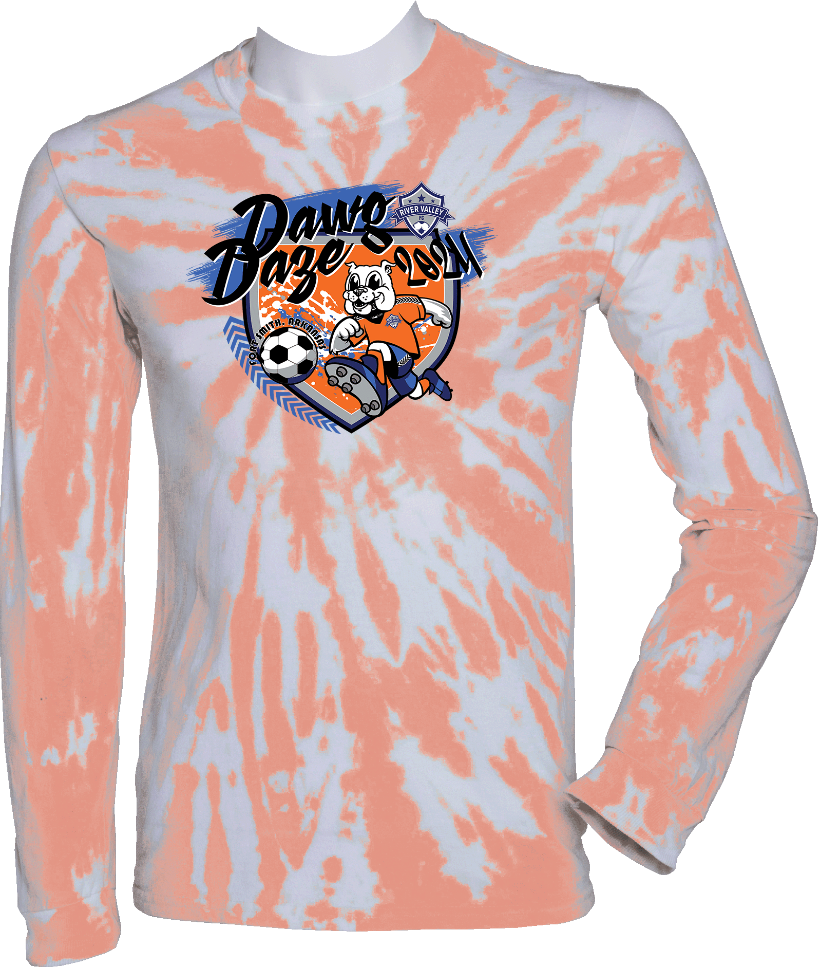 Tie-Dye Long Sleeves - 2024 Dawg Daze