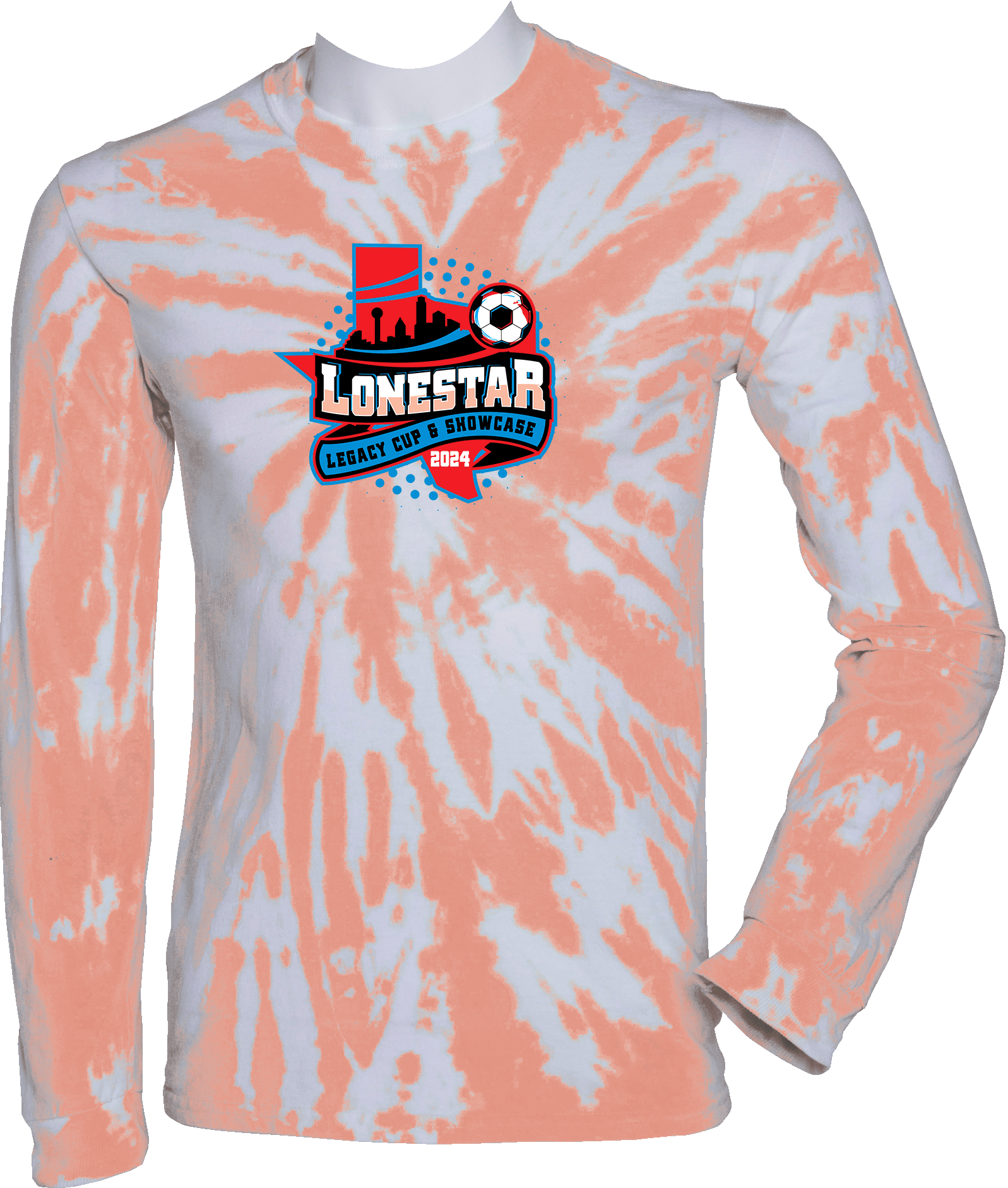 Tie-Dye Long Sleeves - 2024 Lonestar Legacy Cup & Showcase