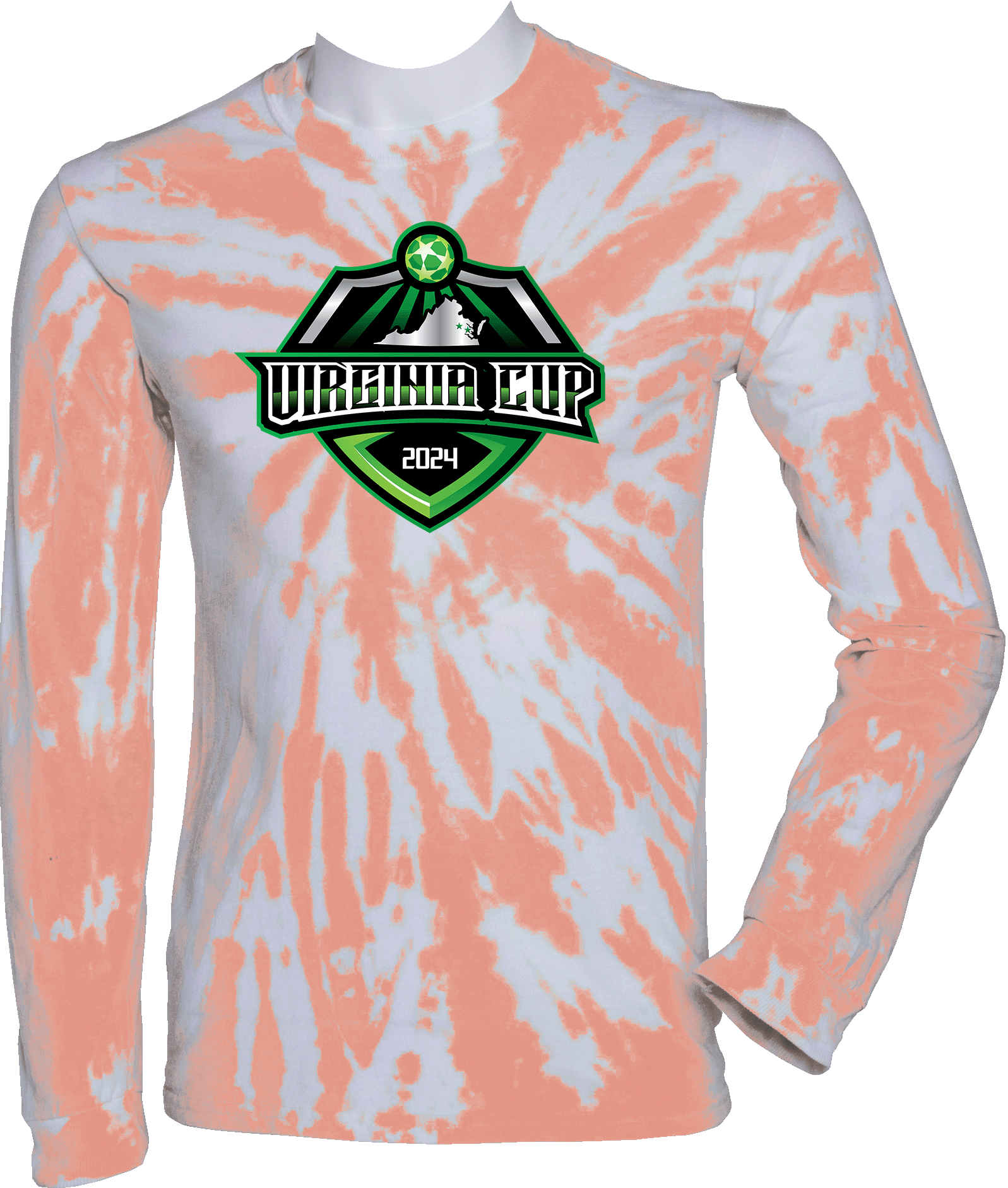 Tie-Dye Long Sleeves - 2024 Virginia Cup