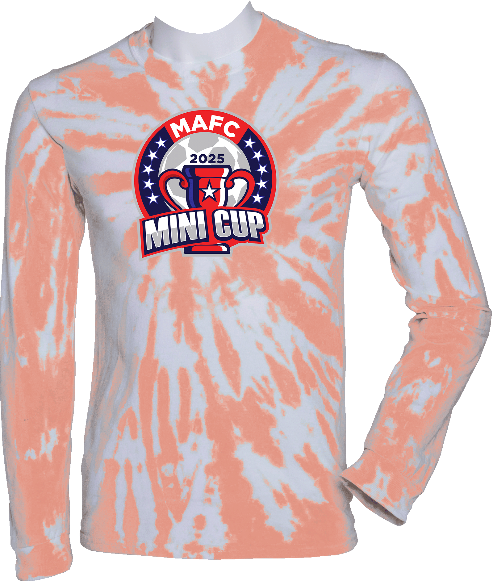 Tie-Dye Long Sleeves - 2025 MAFC Mini Cup