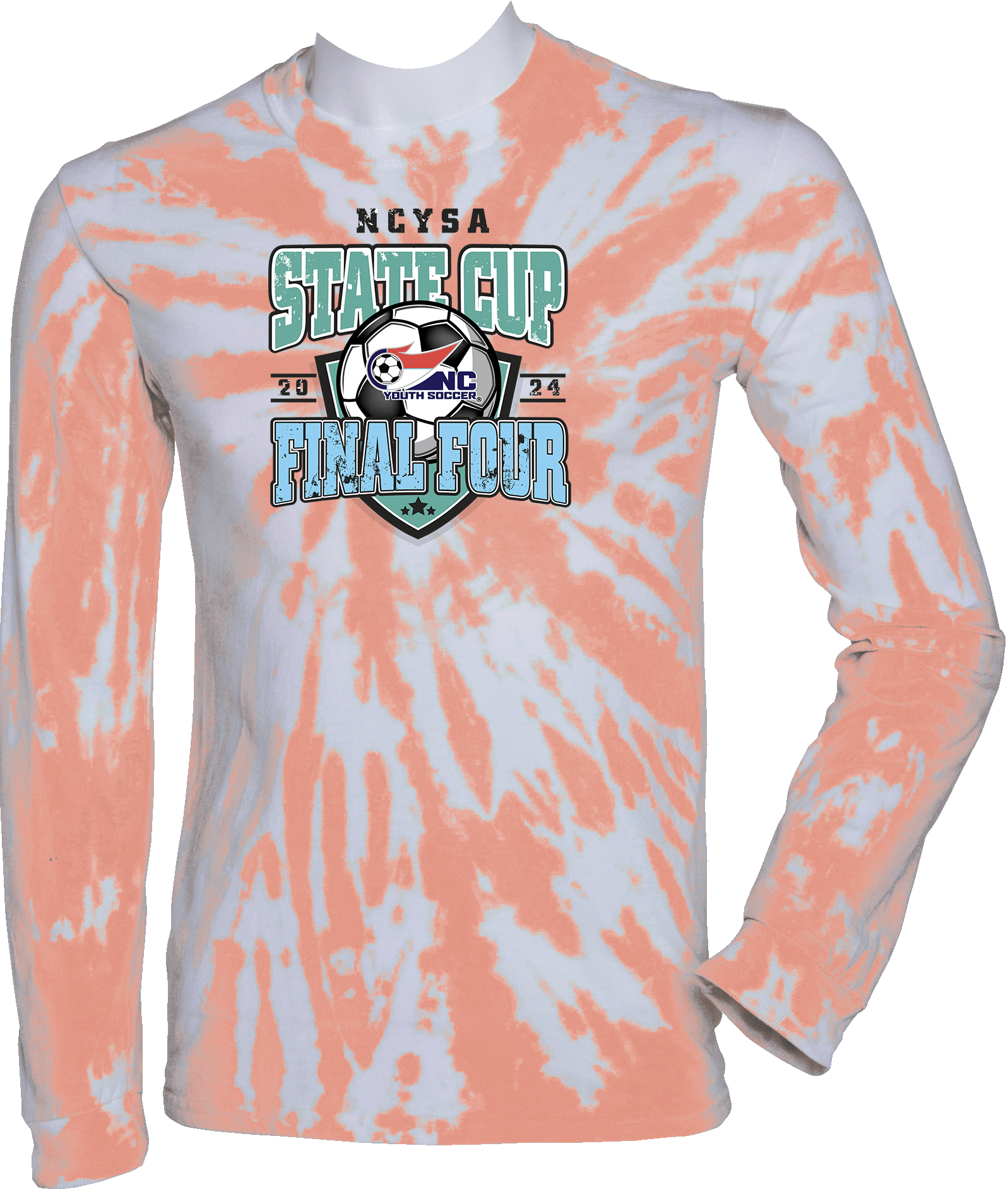 Tie-Dye Long Sleeves - 2024 USYS NC State Cup Finals