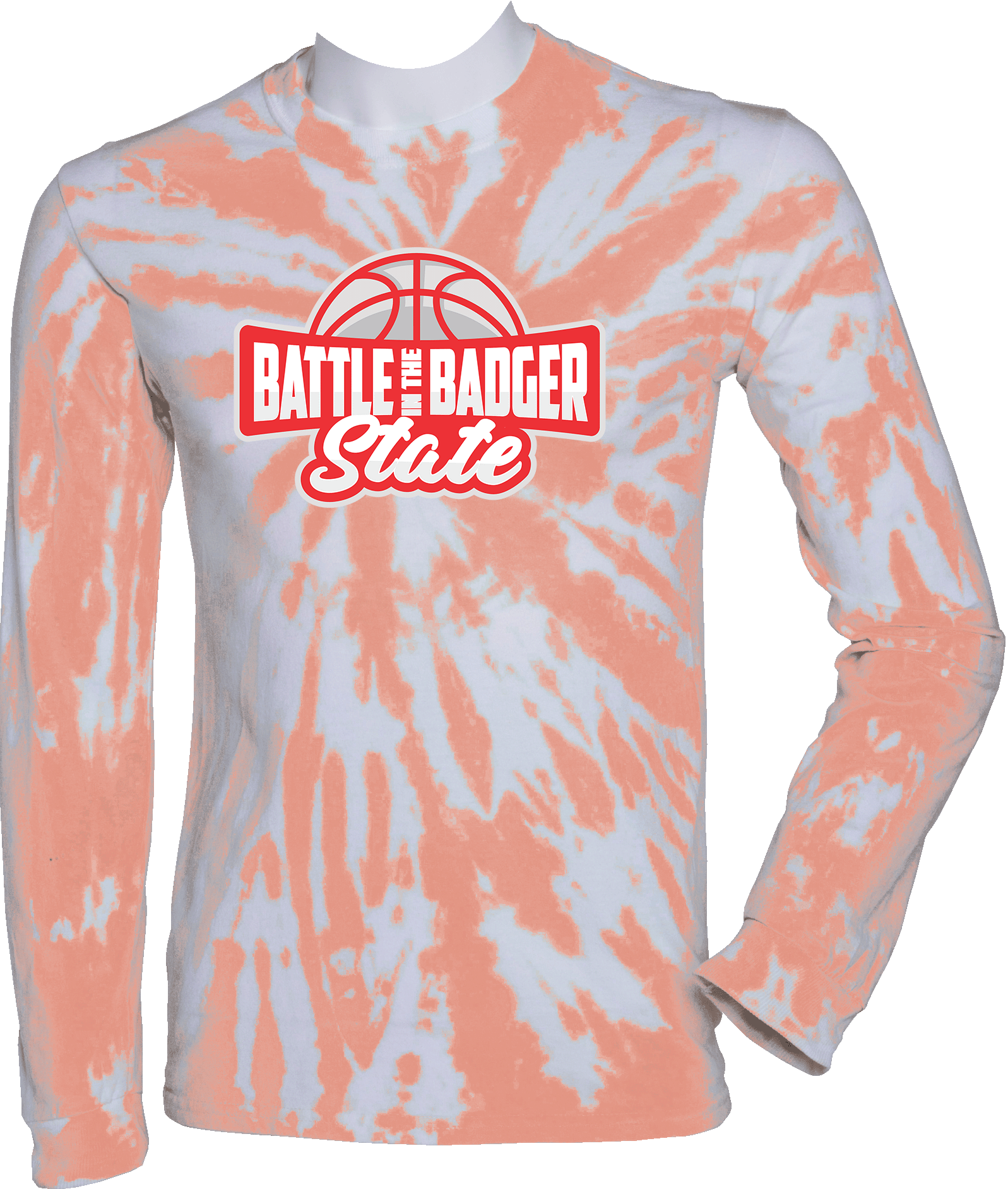 Tie-Dye Long Sleeves - 2024 Battle In The Badger State