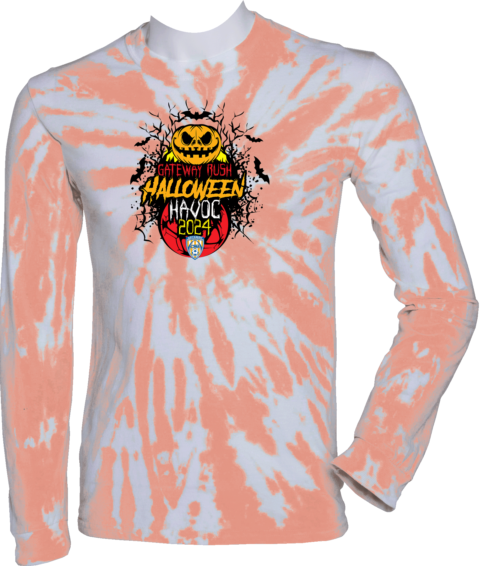 Tie-Dye Long Sleeves - 2024 Gateway Rush Halloween Havoc