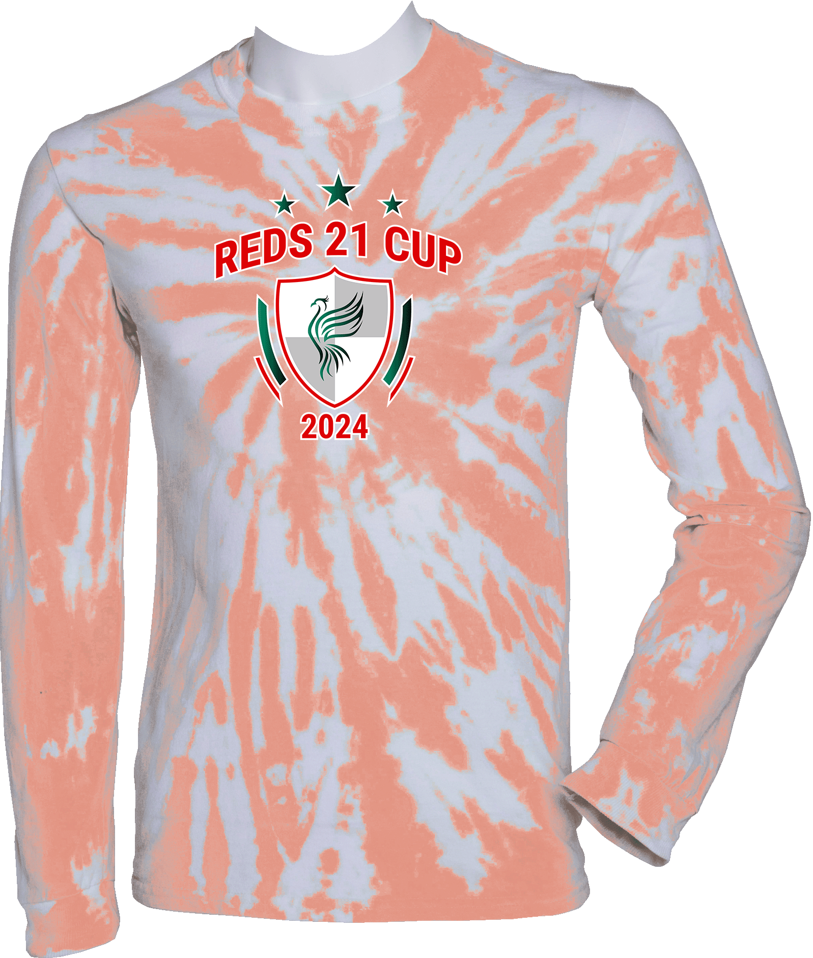 Tie-Dye Long Sleeves - 2024 Reds 21 Cup