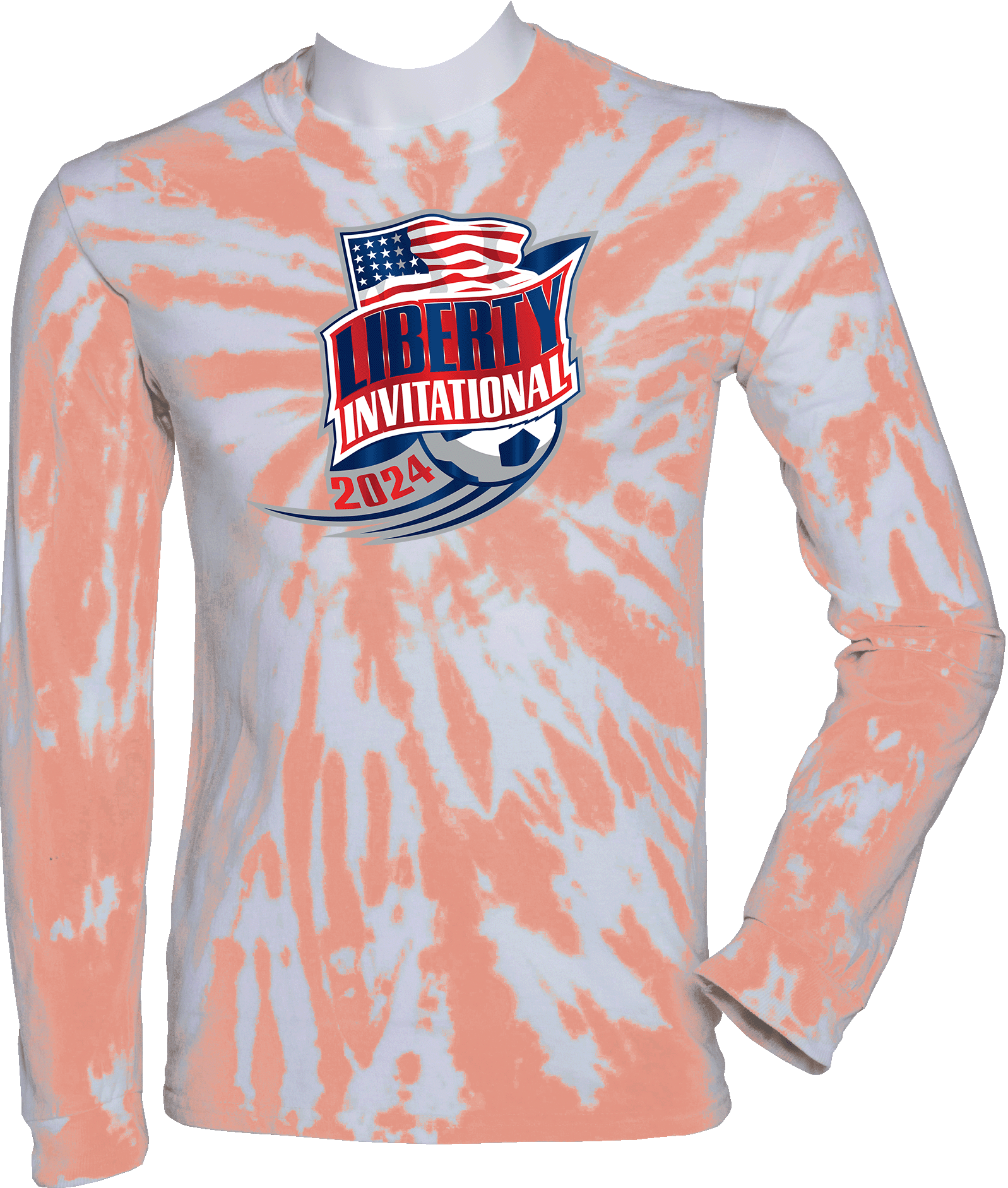 Tie-Dye Long Sleeves - 2024 Liberty Invitational